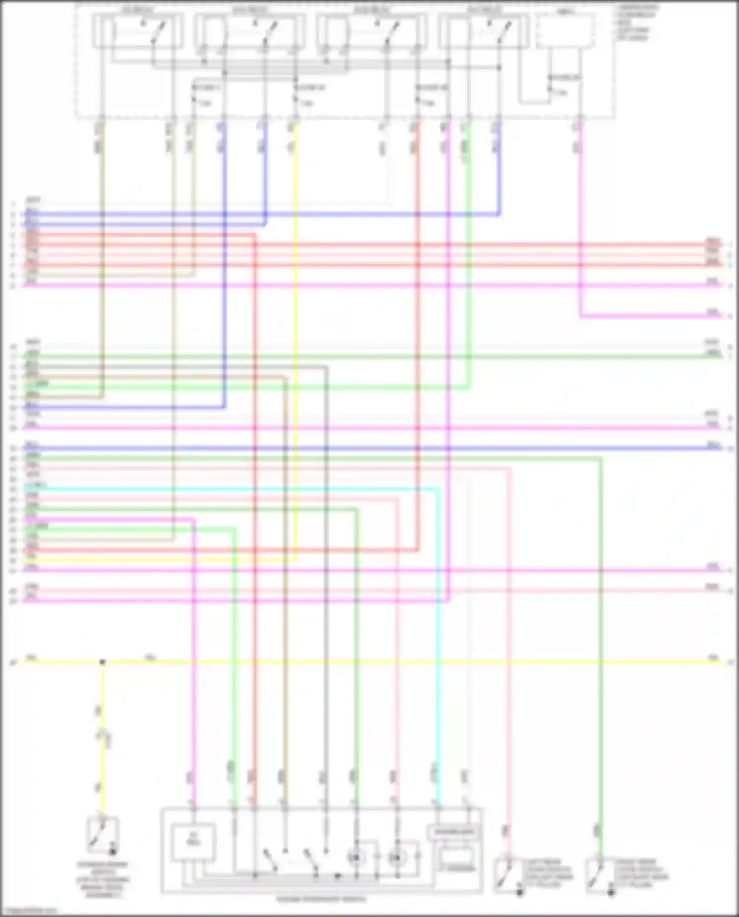 Wiring diagram wht for Honda Passport III facelift (2021-2024) (38 of 121)