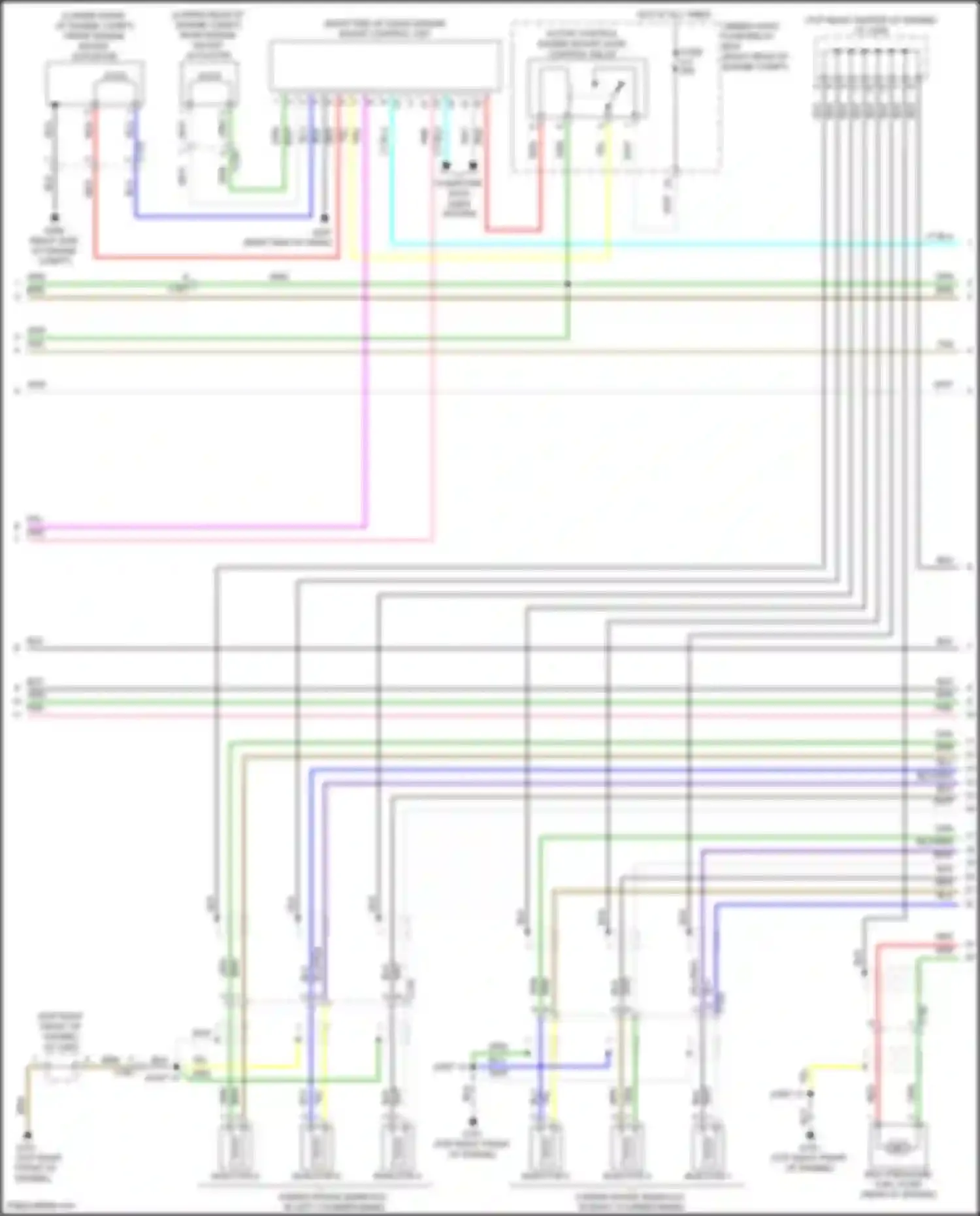 Passport Honda III (2019-2021): Wiring diagram engine performance 3.5l (4 of 8)