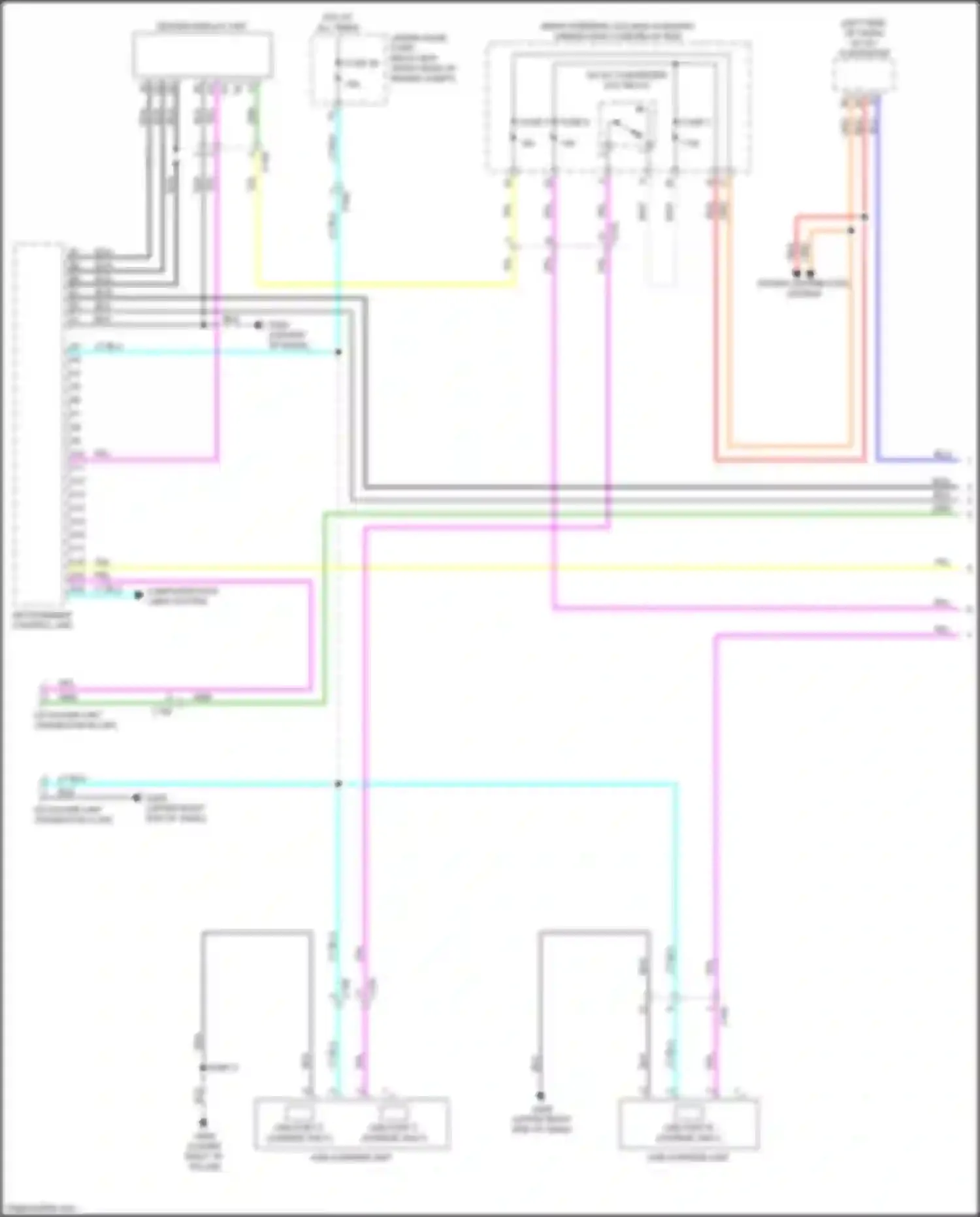 Passport Honda III (2019-2021): Navigation circuit, 7 speakers (1 of 4)