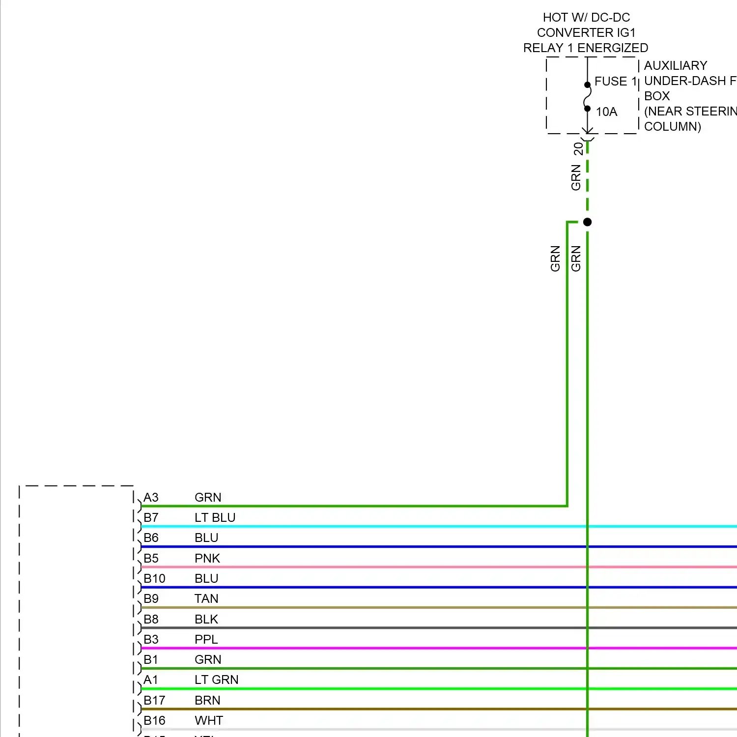 demo - Front heated seats circuit, w/ ventilation (1 of 2) Front heated seats circuit, w/ ventilation (1 of 2)