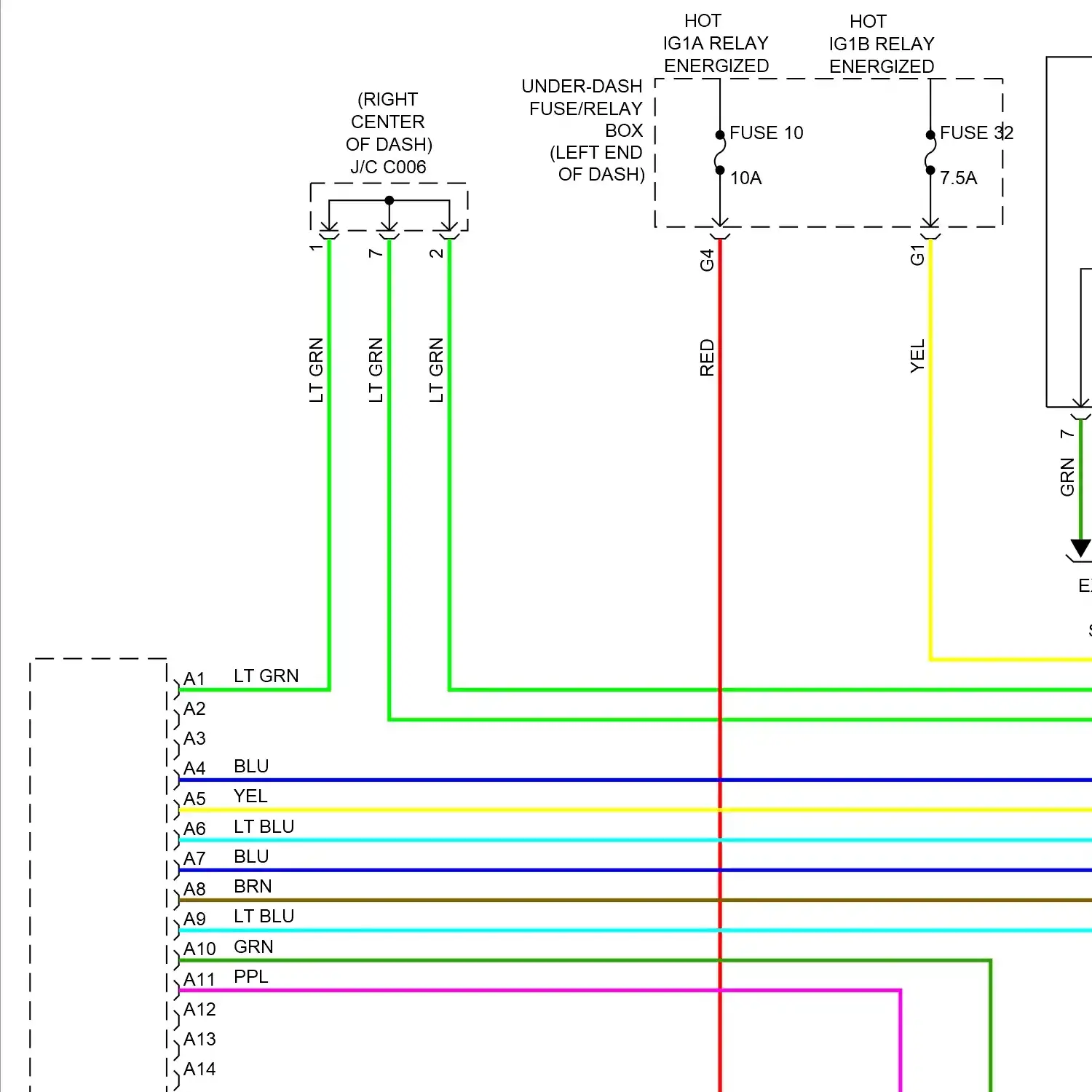 demo - Supplemental restraints circuit (1 of 3) Supplemental restraints circuit (1 of 3)