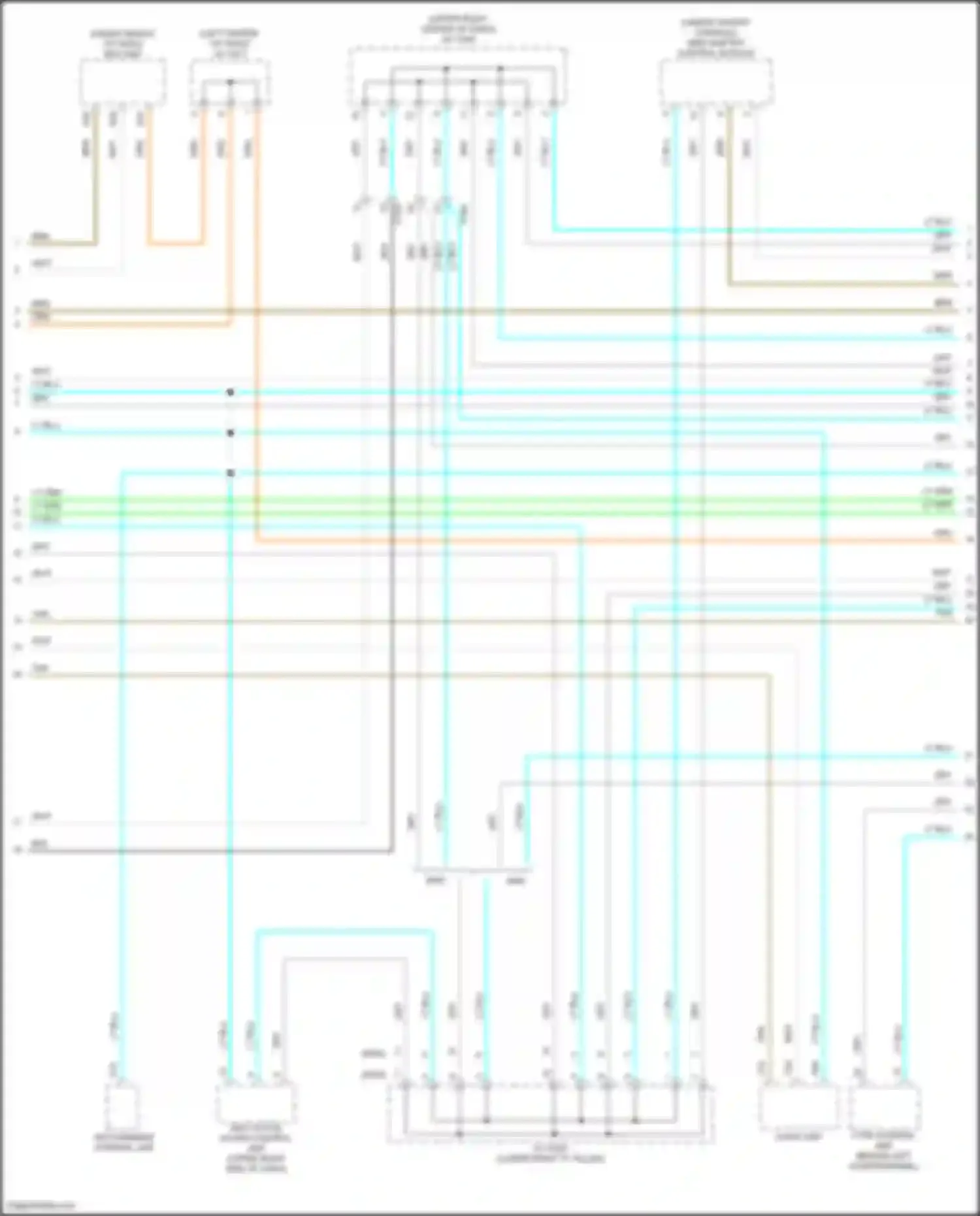 Wiring diagram brn for Honda Passport III (2019-2021) (3 of 111)