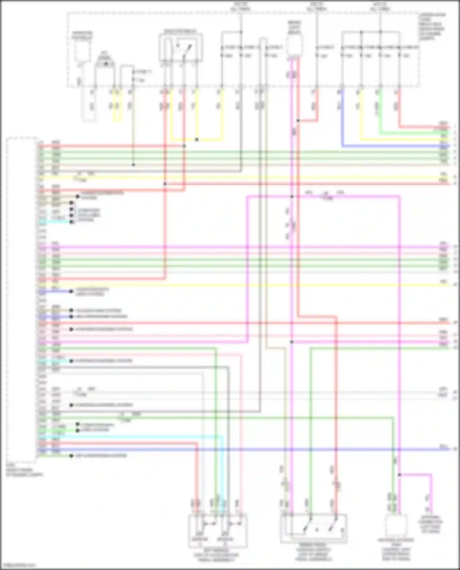 Wiring diagram computer data lines system for Honda Passport III (2019-2021) (81 of 82)