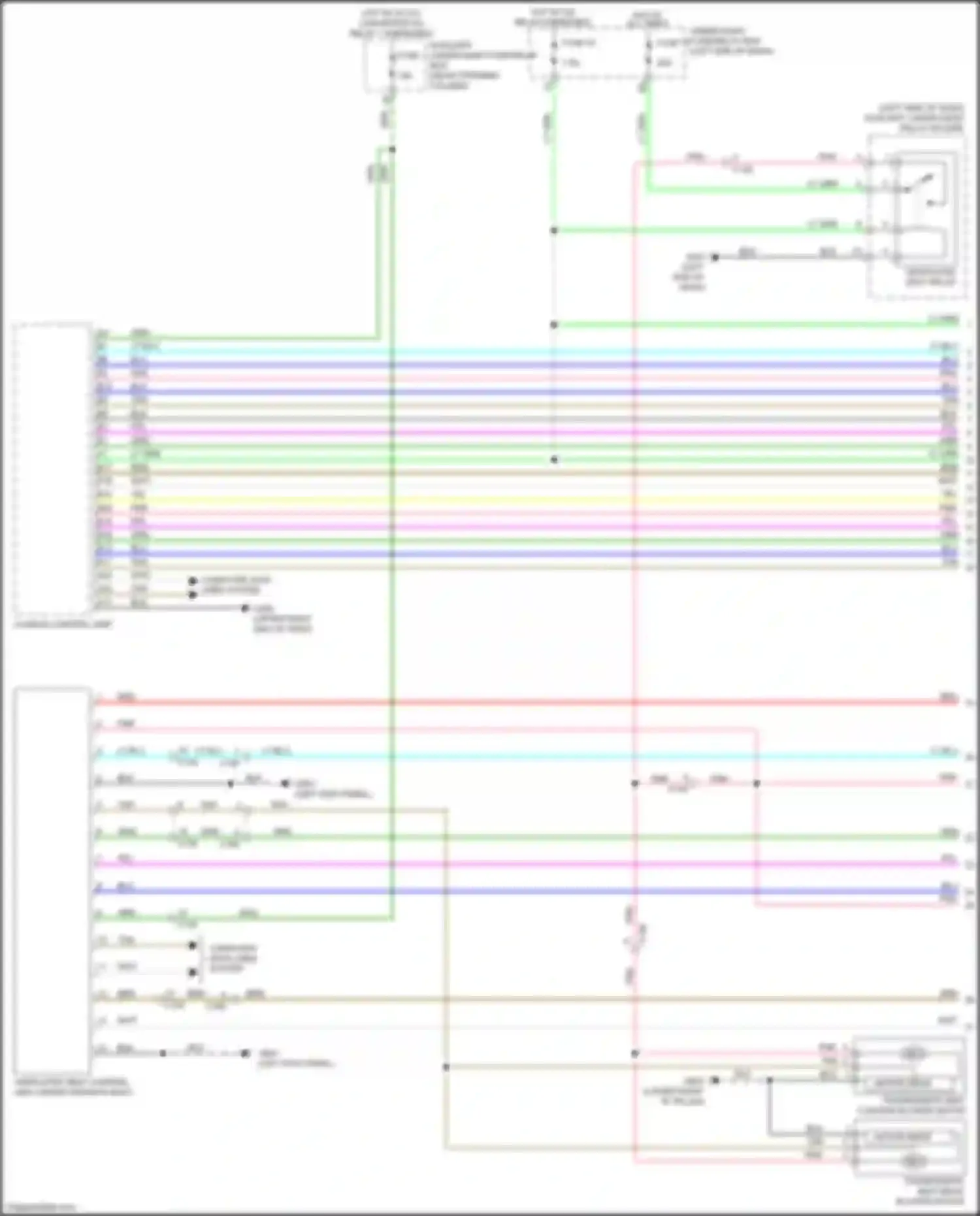 Wiring diagram computer data lines system for Honda Passport III (2019-2021) (26 of 82)