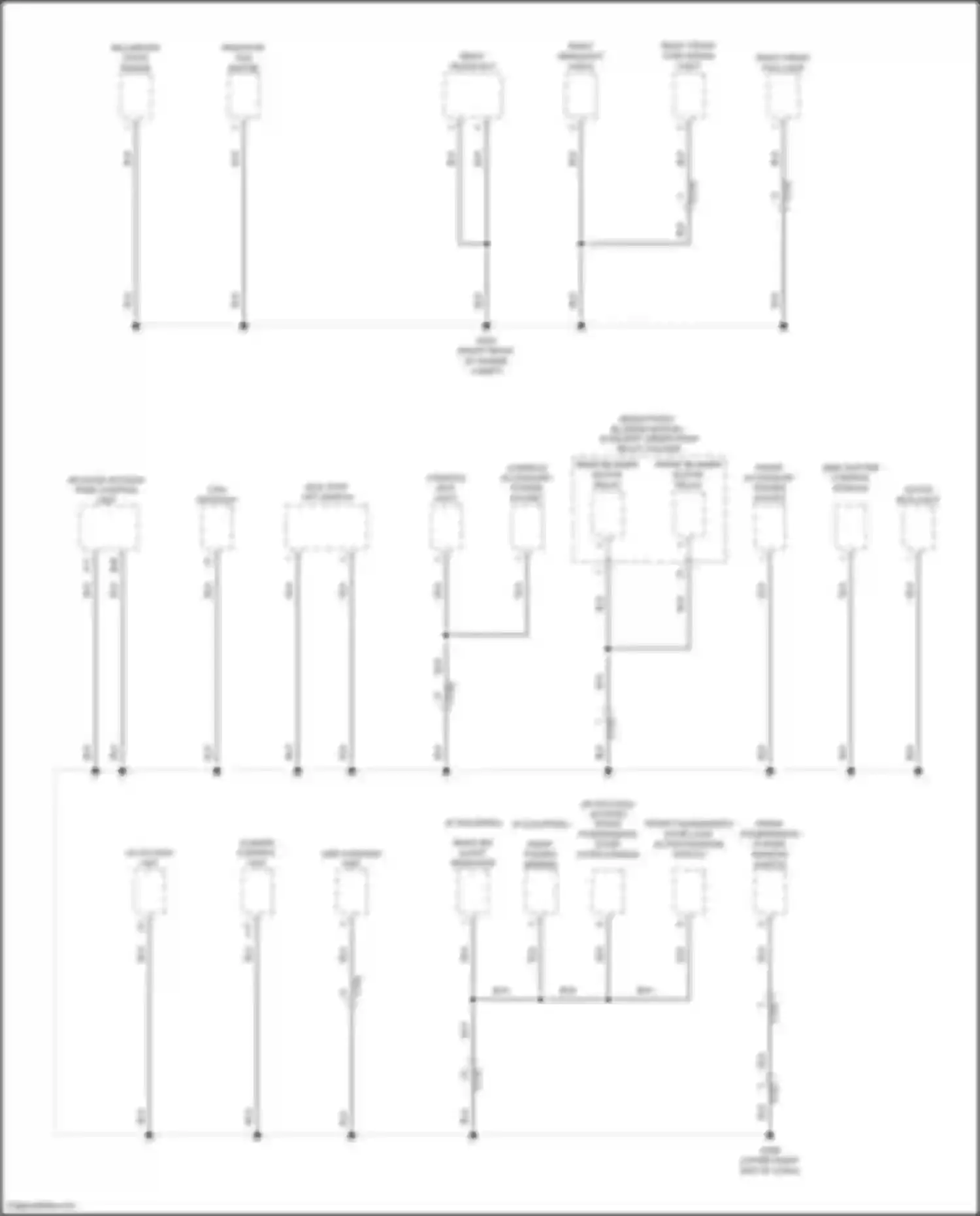 Wiring diagram console box light for Honda Passport III (2019-2021) (1 of 3)