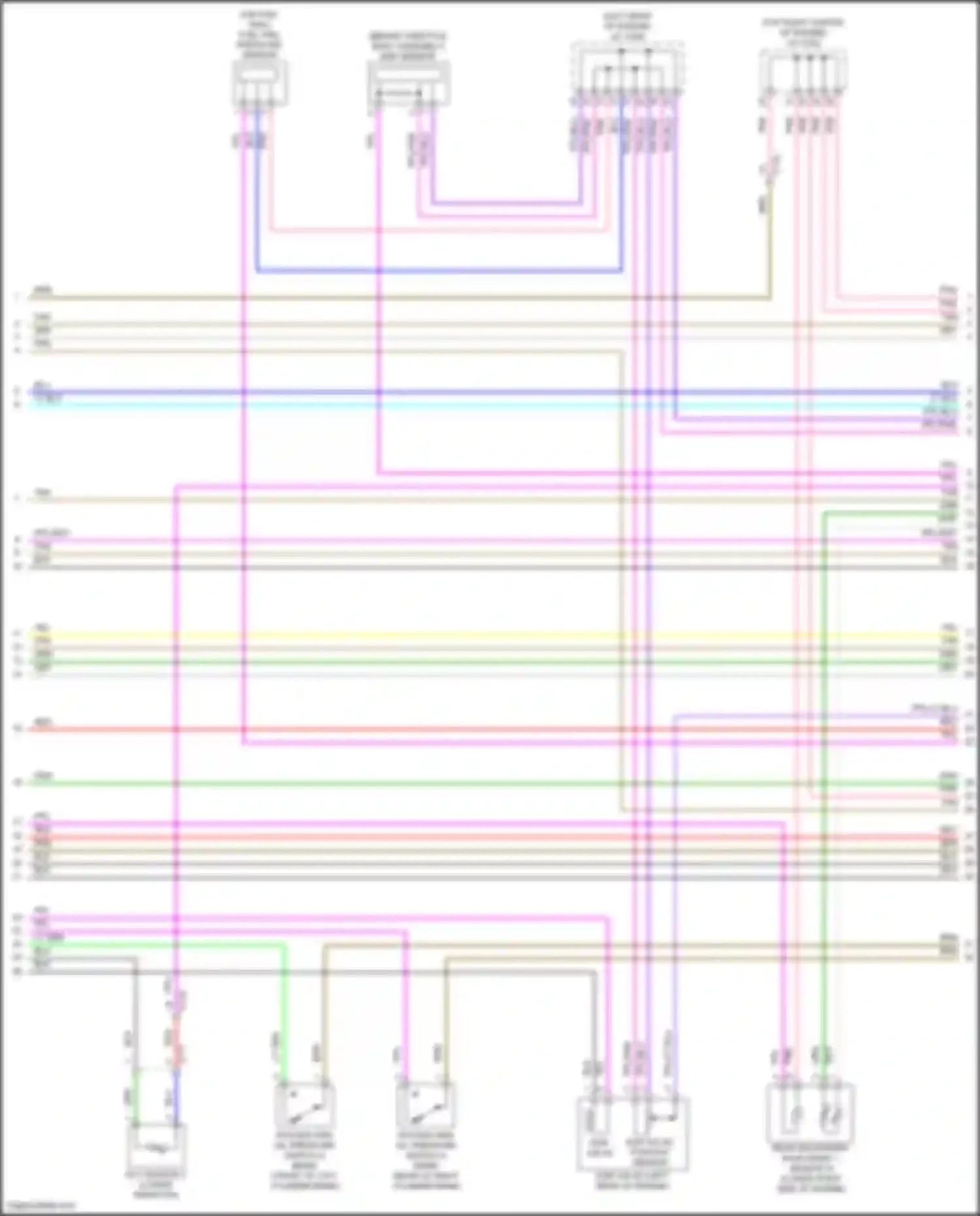 Wiring diagram egr valve position sensor for Honda Passport III (2019-2021) (1 of 1)