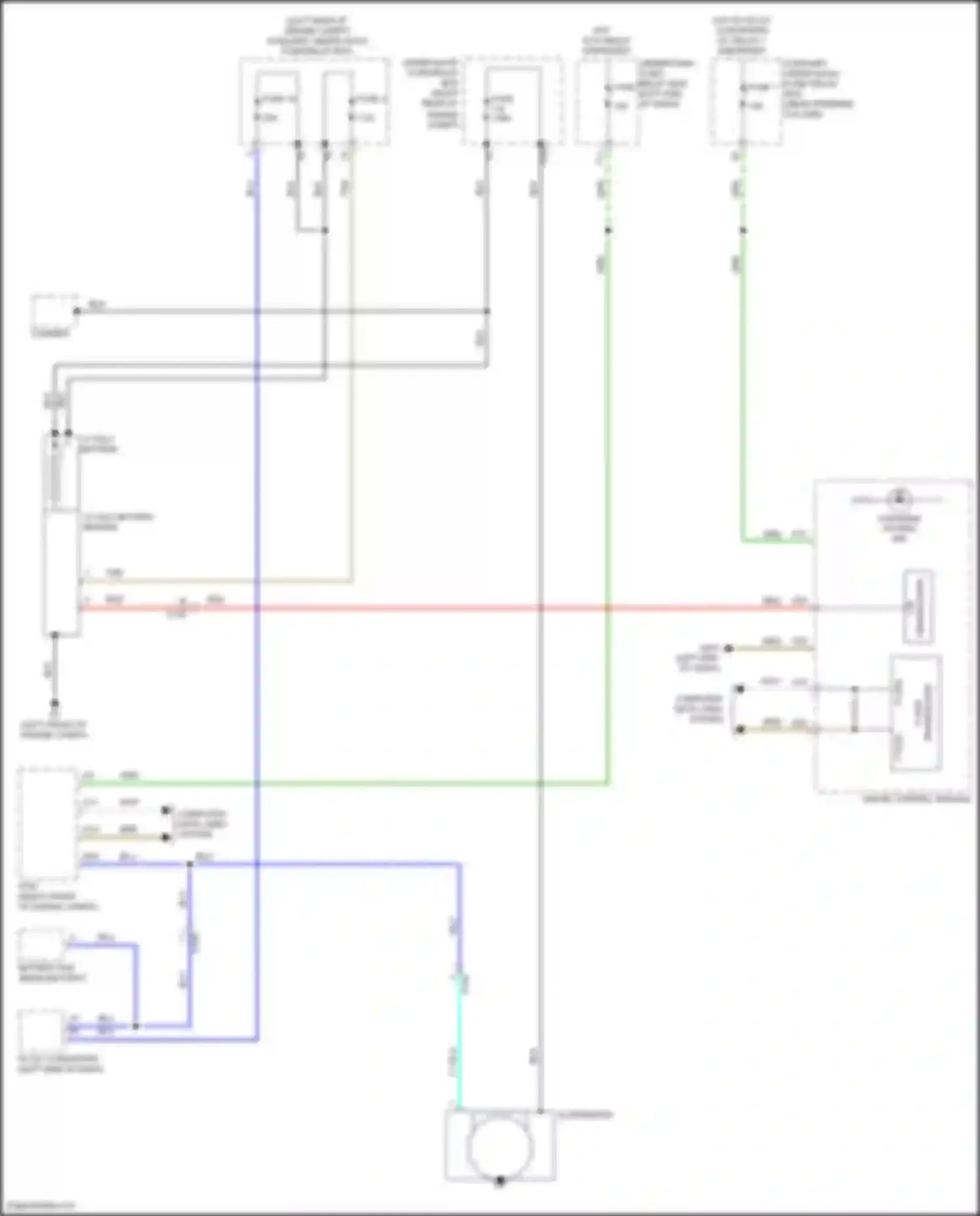 Wiring diagram f-can l for Honda Passport III (2019-2021) (3 of 11)