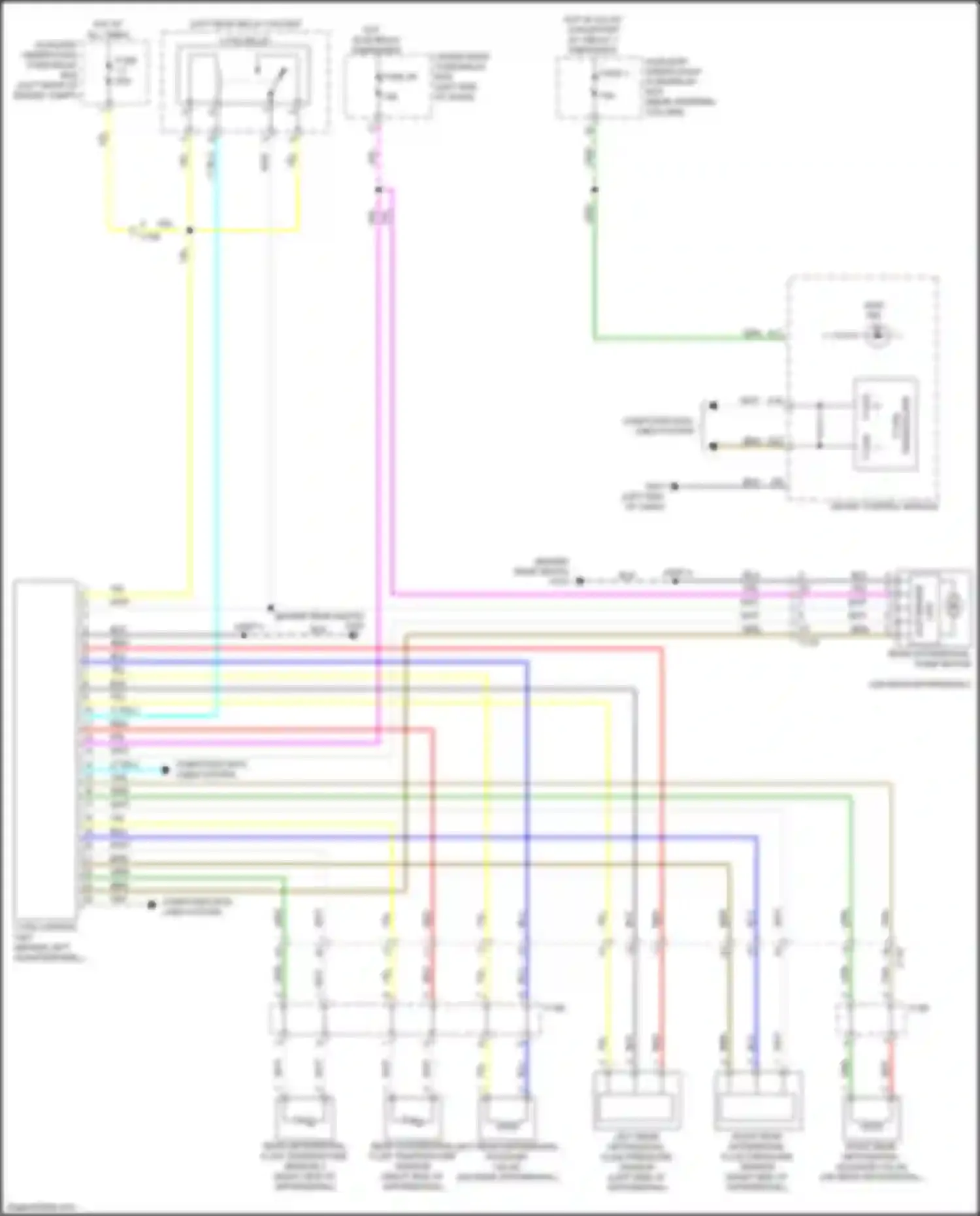 Wiring diagram fuse 1 for Honda Passport III (2019-2021) (31 of 37)