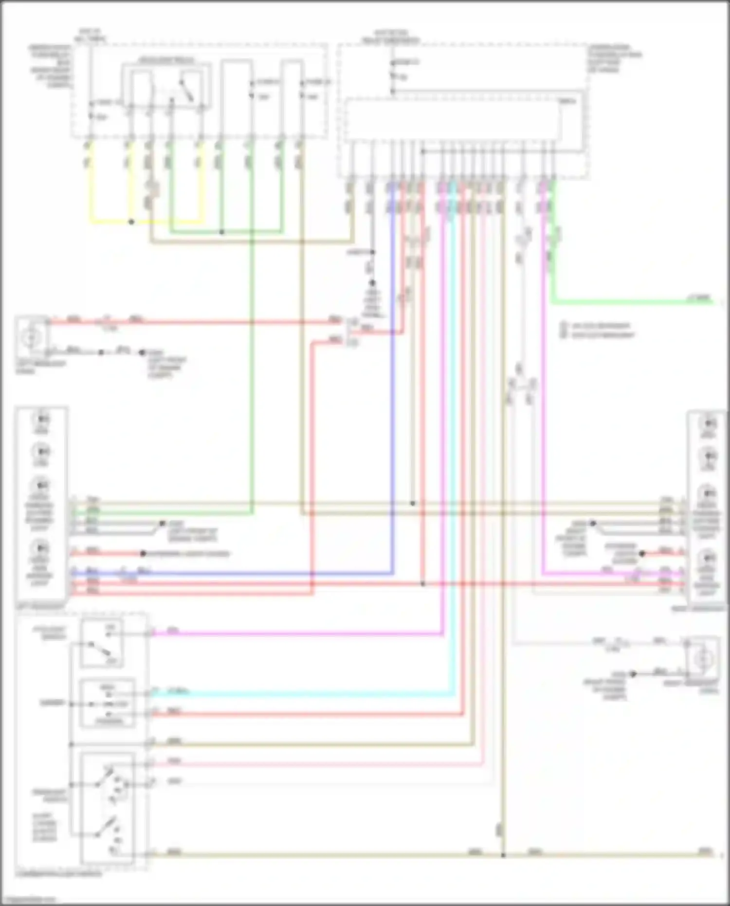 Wiring diagram fuse 13 for Honda Passport III (2019-2021) (1 of 7)