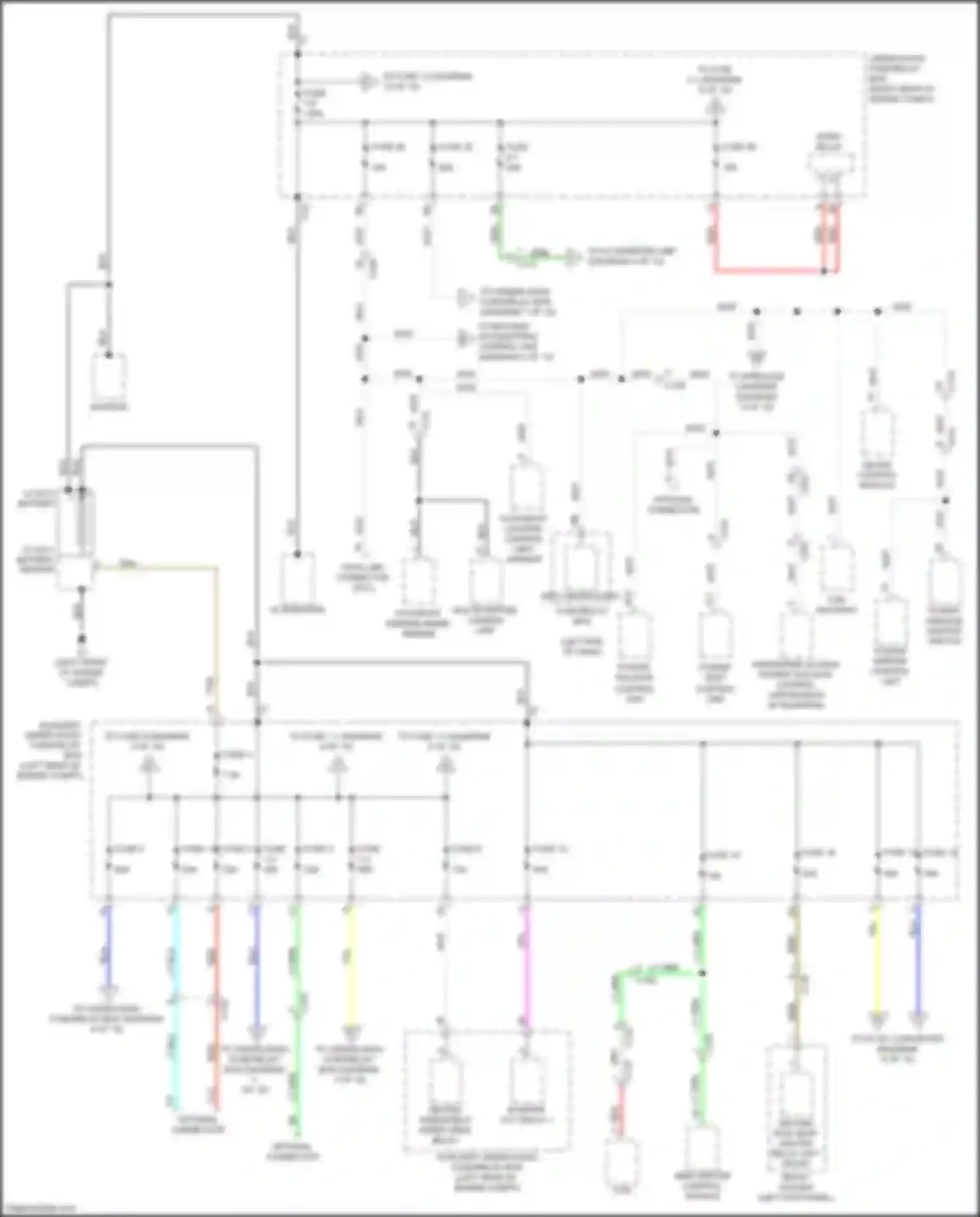 Wiring diagram fuse 28 for Honda Passport III (2019-2021) (5 of 7)