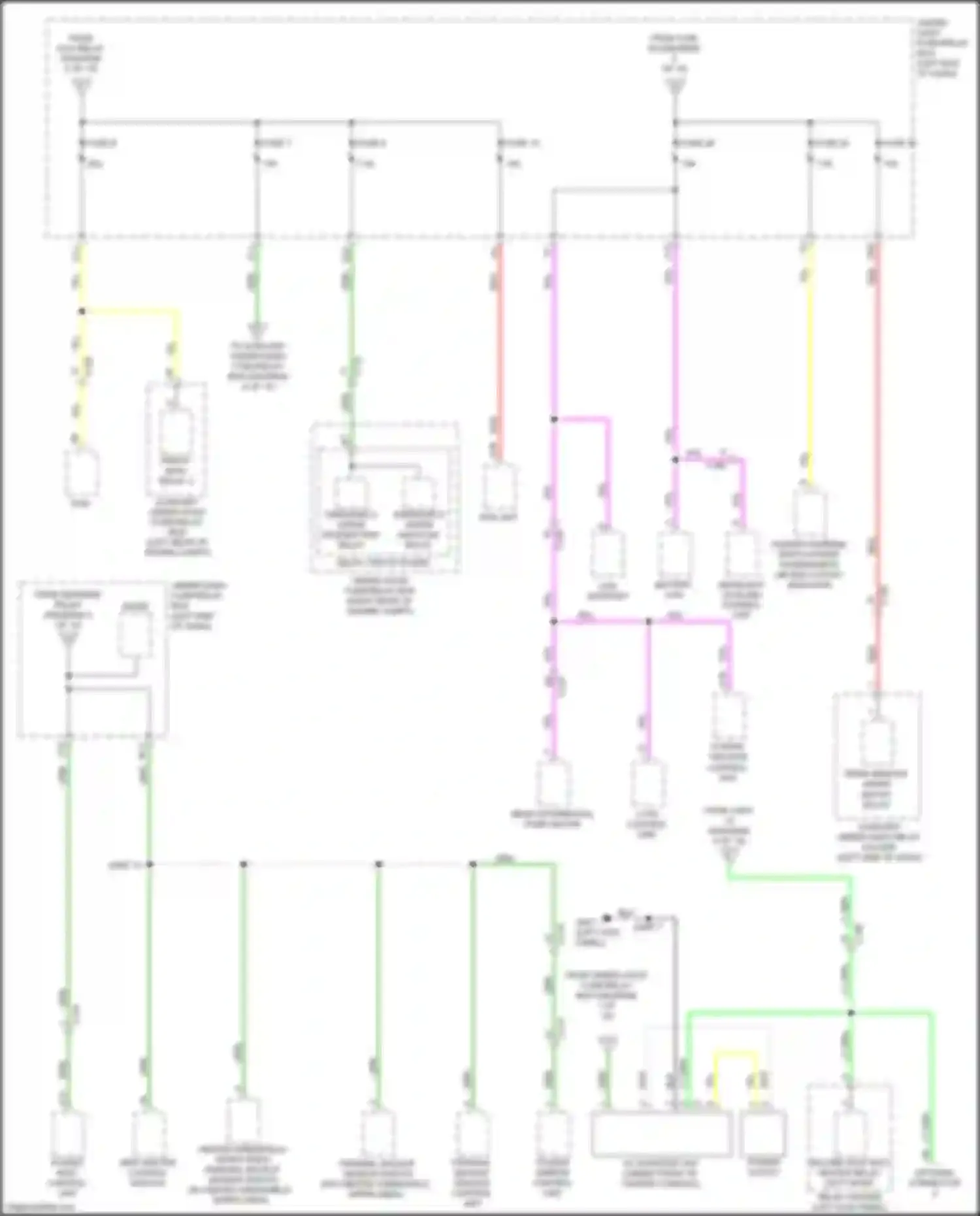 Wiring diagram fuse 8 for Honda Passport III (2019-2021) (3 of 4)