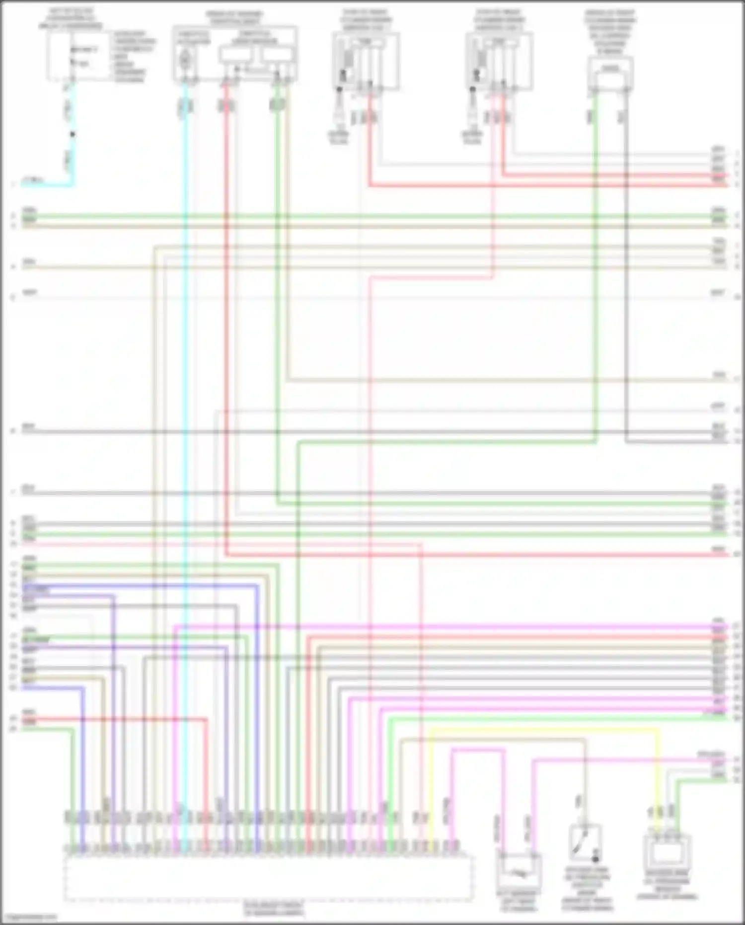 Wiring diagram ignition coil 2 for Honda Passport III (2019-2021) (2 of 2)