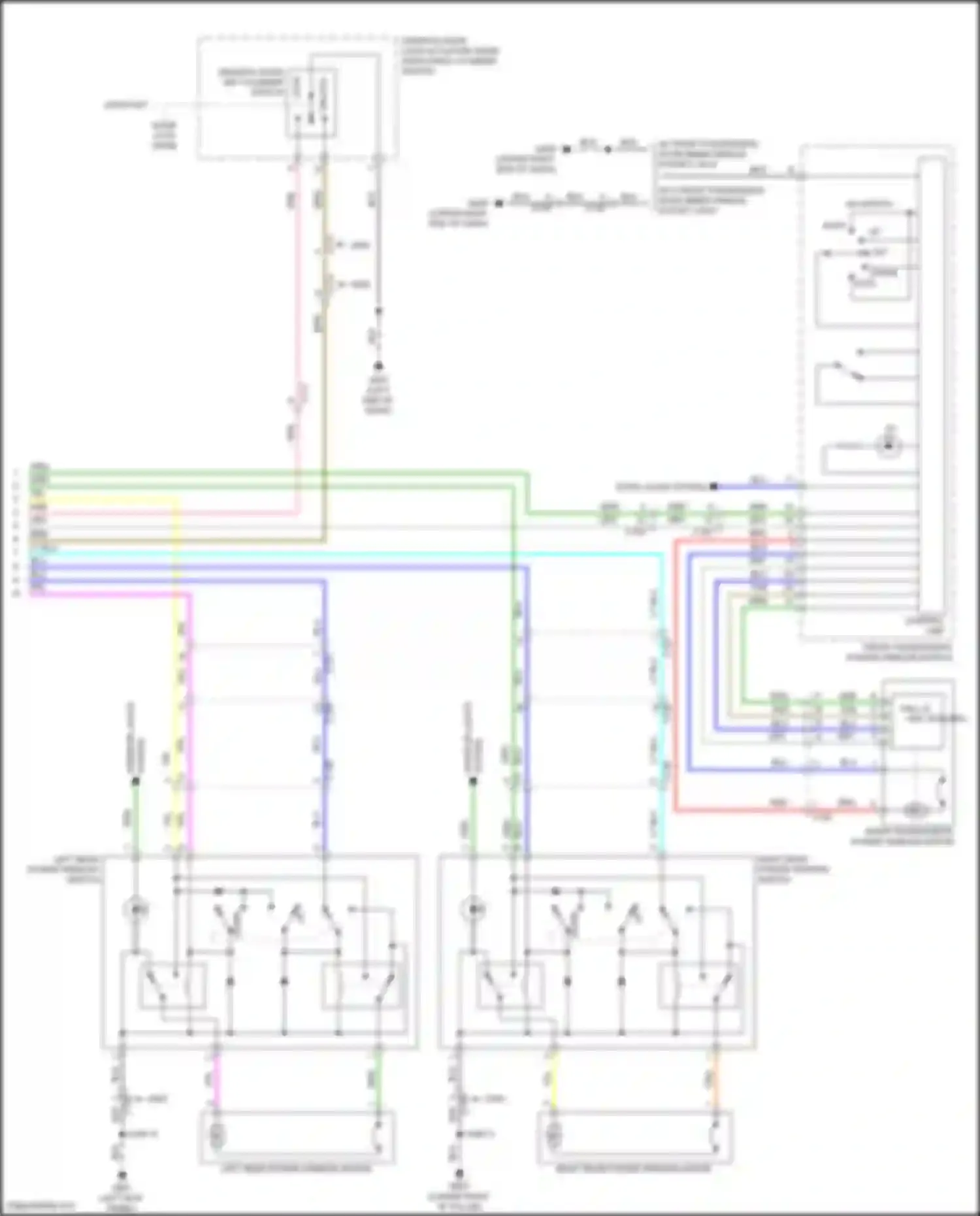 Wiring diagram joint 8 for Honda Passport III (2019-2021) (6 of 6)