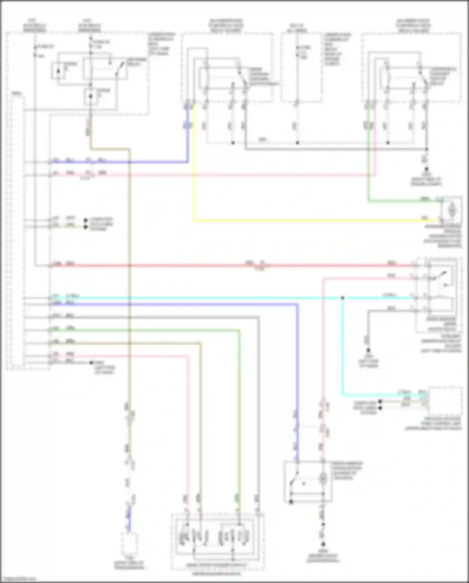 Wiring diagram relay holder c for Honda Passport III (2019-2021) (3 of 3)