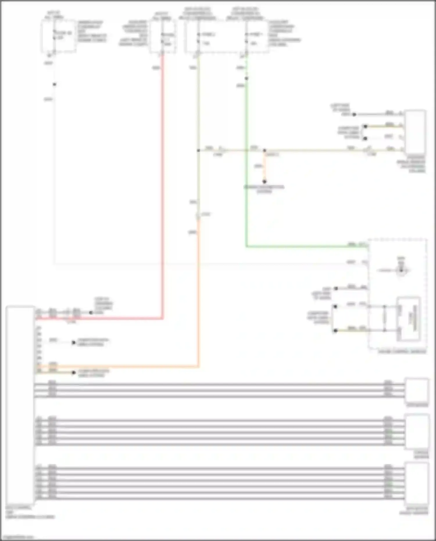 Wiring diagram steering angle sensor for Honda Passport III (2019-2021) (3 of 5)