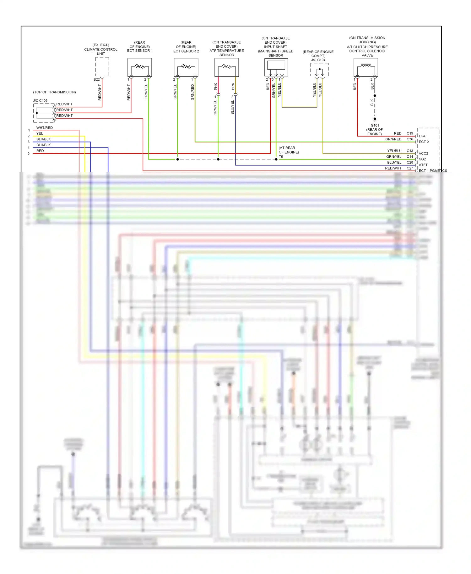 Wiring diagram lt blu for Honda Pilot I facelift (2005-2008) (21 of 24)