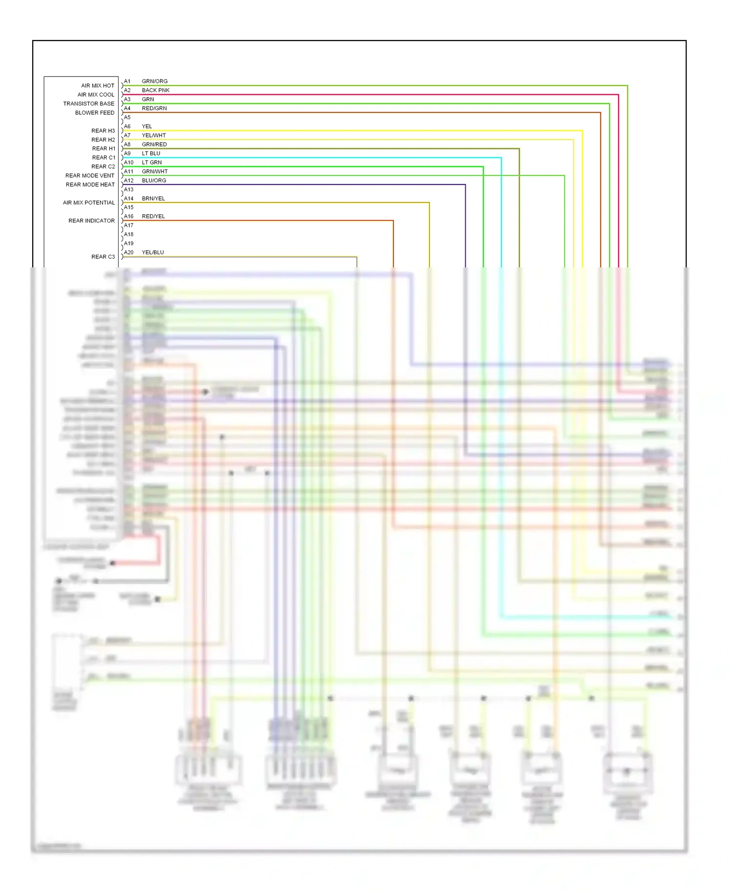 Wiring diagram lt grn for Honda Pilot I facelift (2005-2008) (2 of 32)