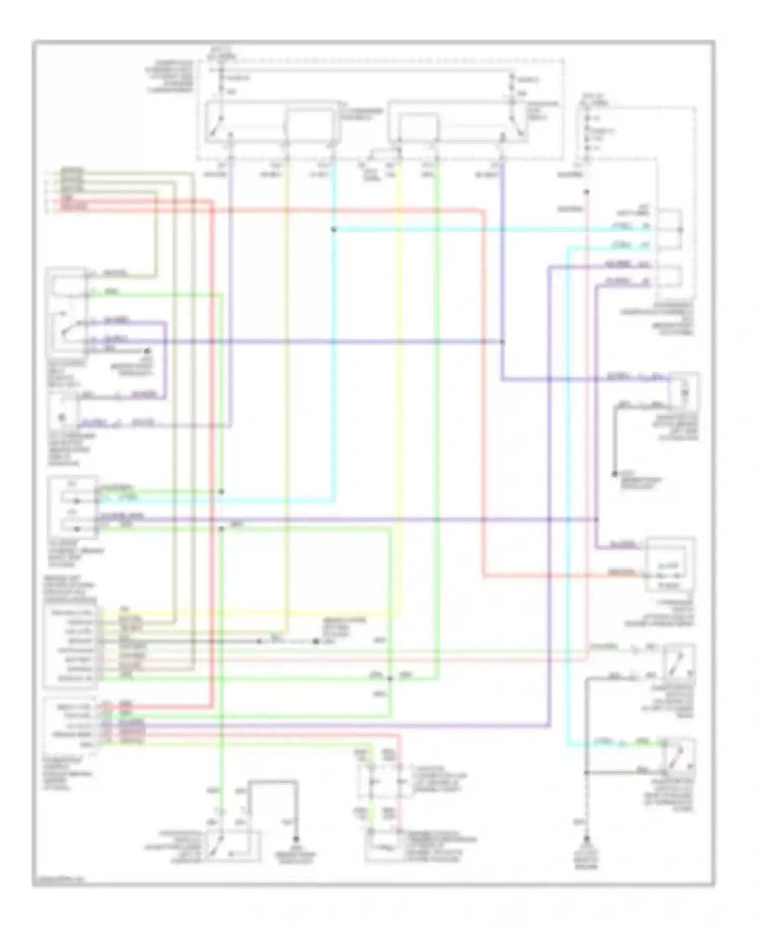 Pilot Honda I (2002-2005): Manual a/c circuit (2 of 2)