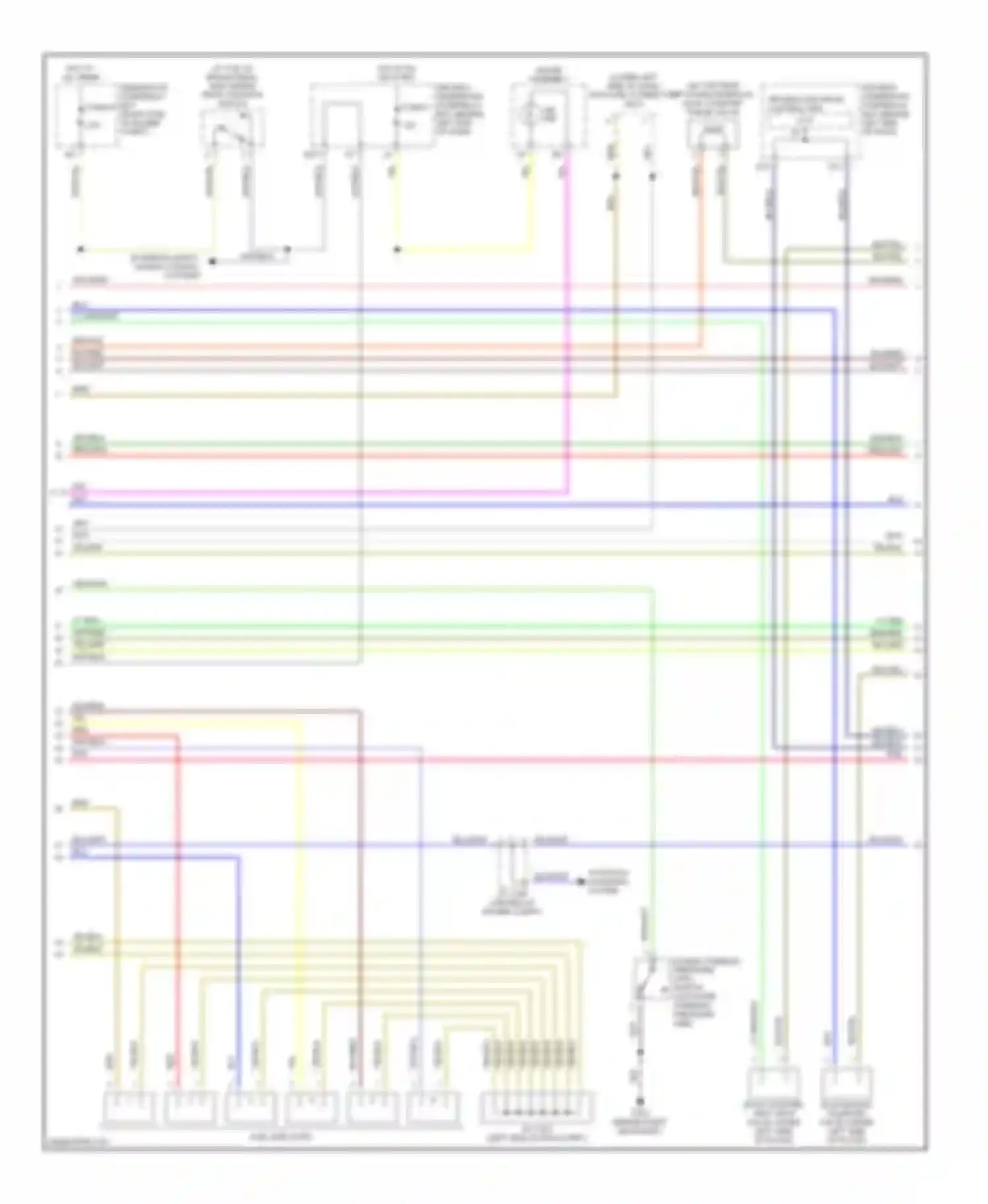Pilot Honda I (2002-2005): Wiring diagram engine performance 3.5l (2 of 5)
