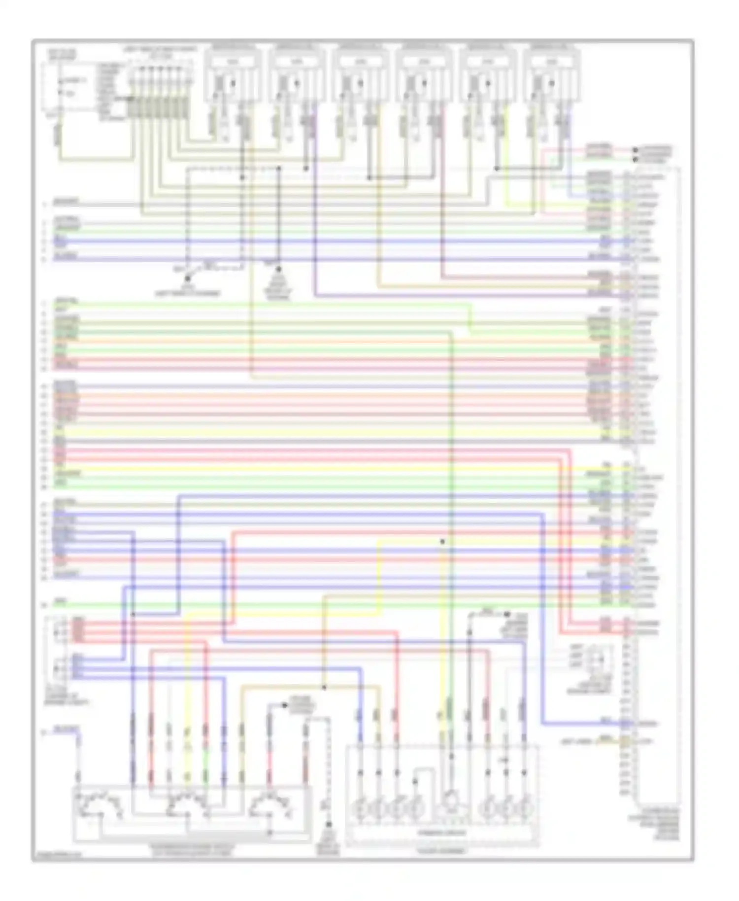 Pilot Honda I (2002-2005): Wiring diagram engine performance 3.5l (5 of 5)