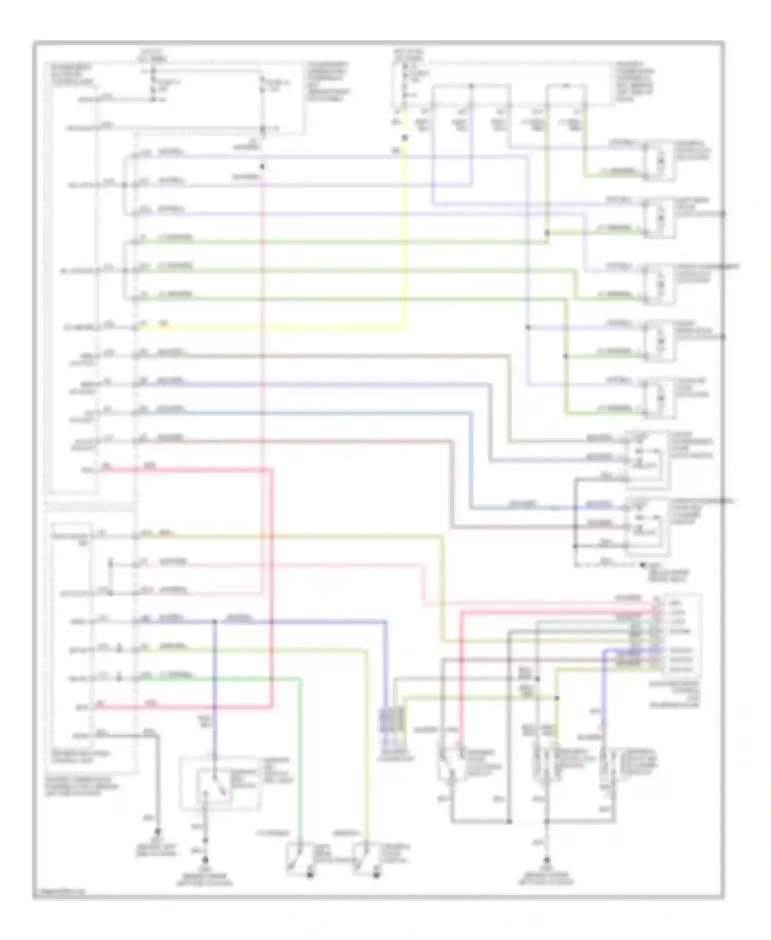 Wiring diagram blk for Honda Pilot I (2002-2005) (47 of 67)
