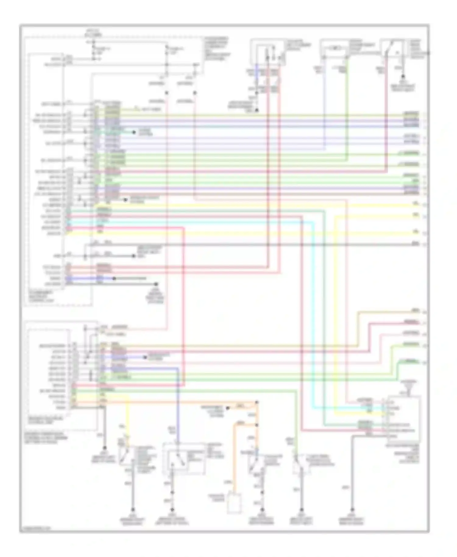 Wiring diagram blk for Honda Pilot I (2002-2005) (45 of 67)