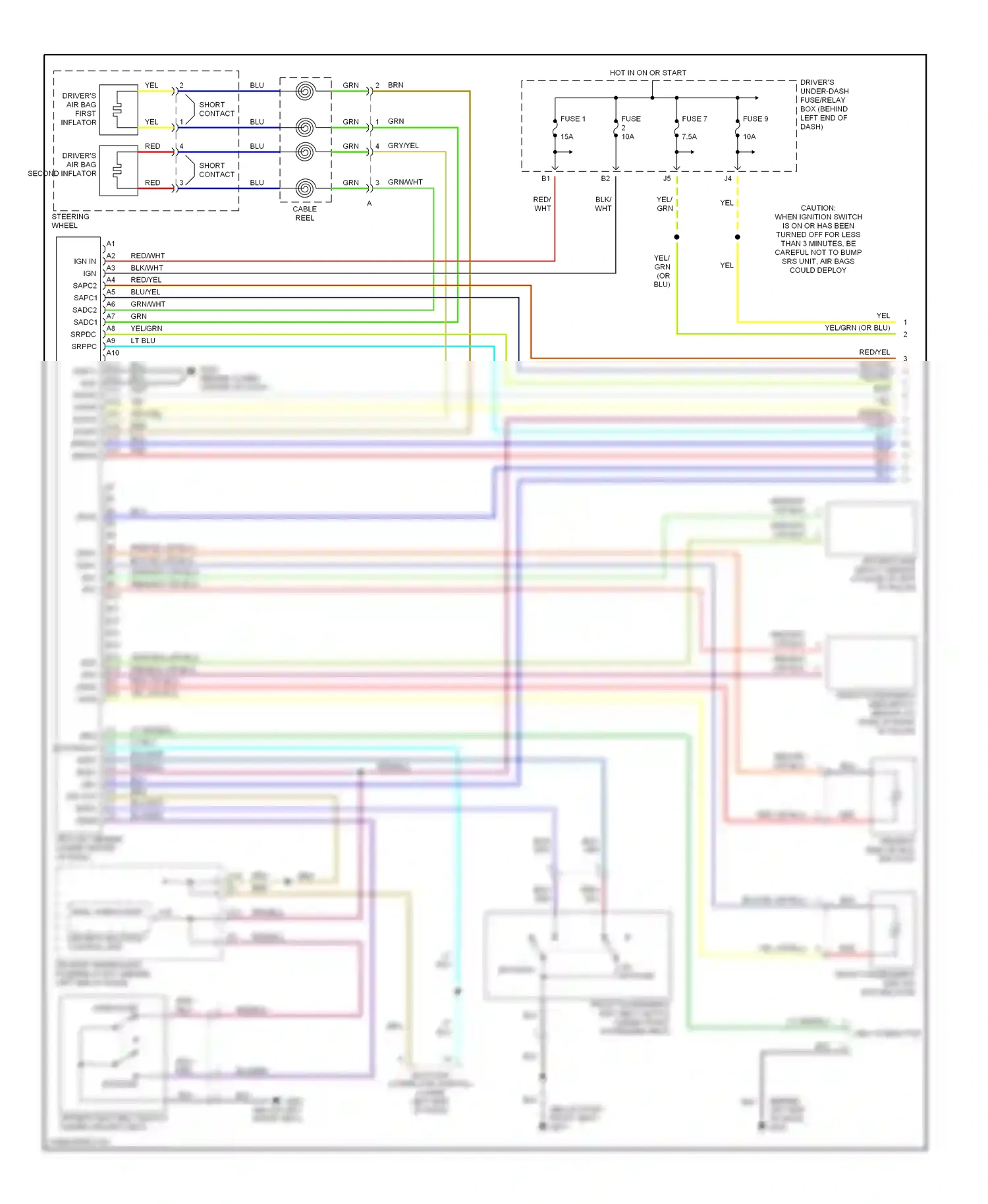 Wiring diagram ssdc sspc sdv spv for Honda Pilot I (2002-2005) (1 of 1)