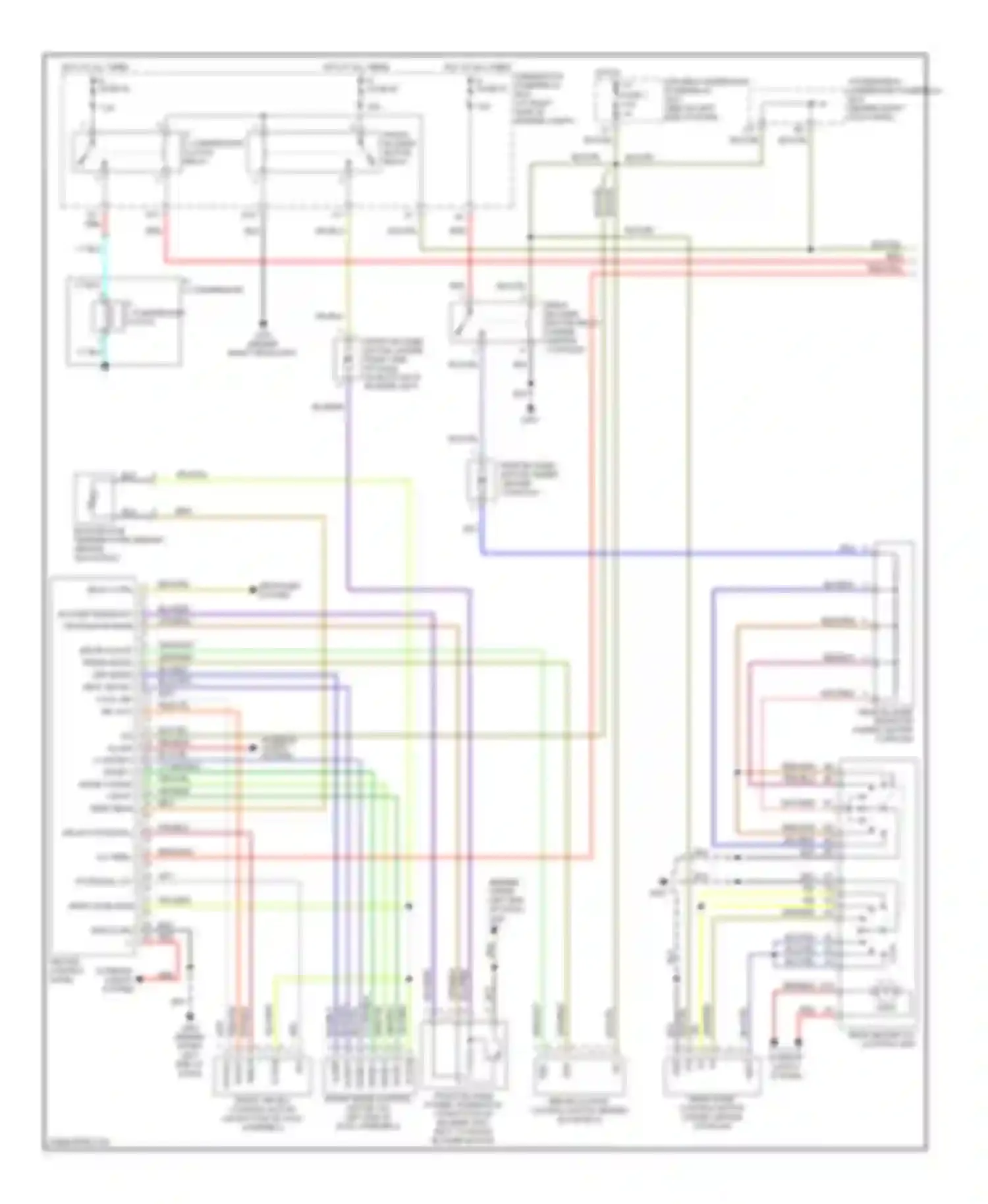 Pilot Honda I (2004-2009): Manual a/c circuit (1 of 2)