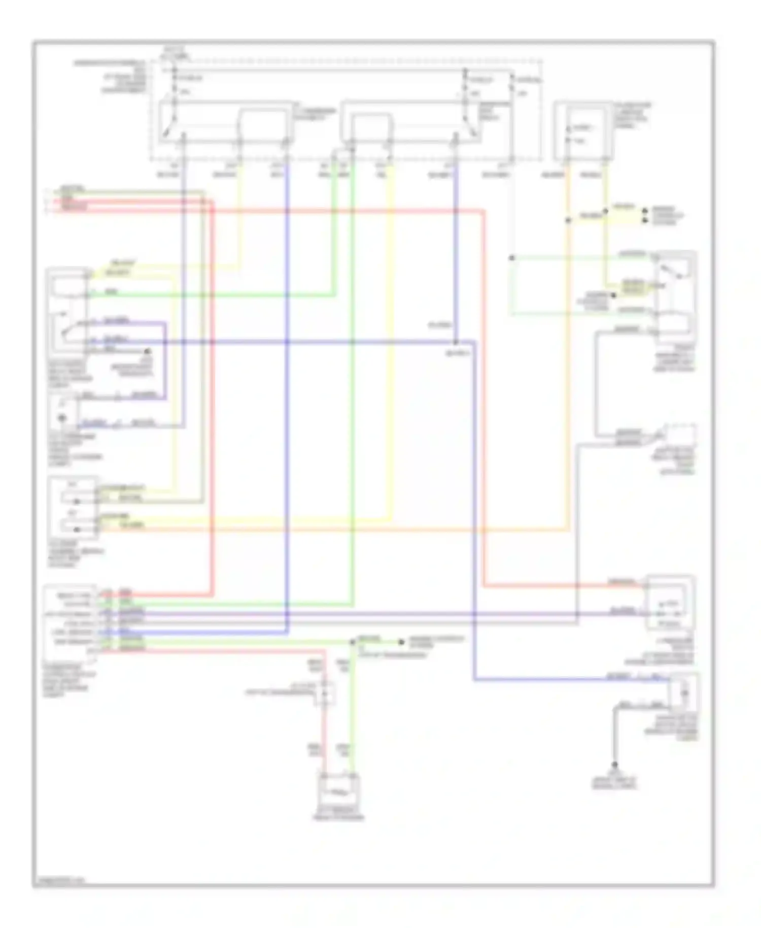 Pilot Honda I (2004-2009): Manual a/c circuit (2 of 2)