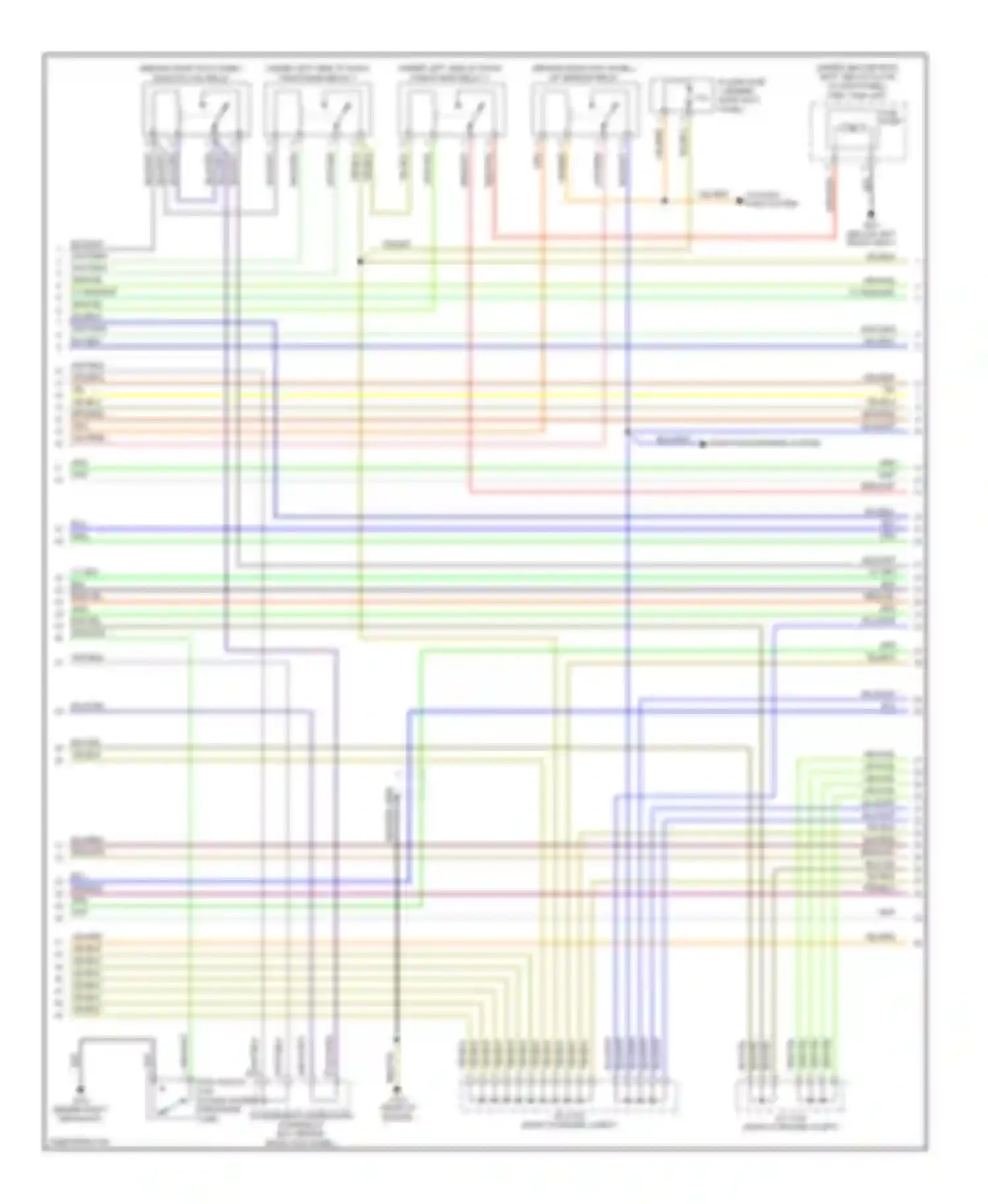 Pilot Honda I (2004-2009): Wiring diagram engine performance 3.5l, 2wd (3 of 7)