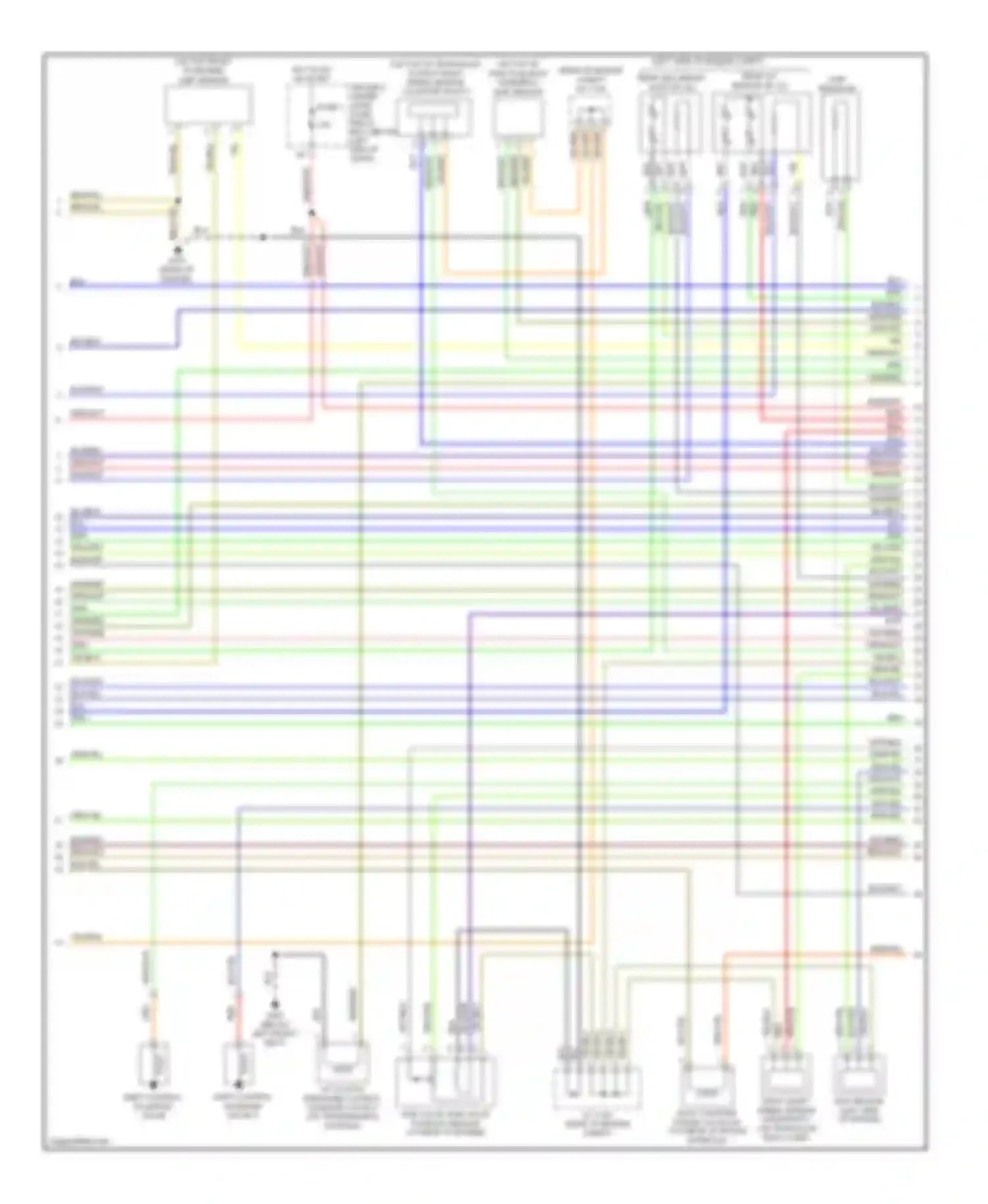 Pilot Honda I (2004-2009): Wiring diagram engine performance 3.5l, 2wd (5 of 7)