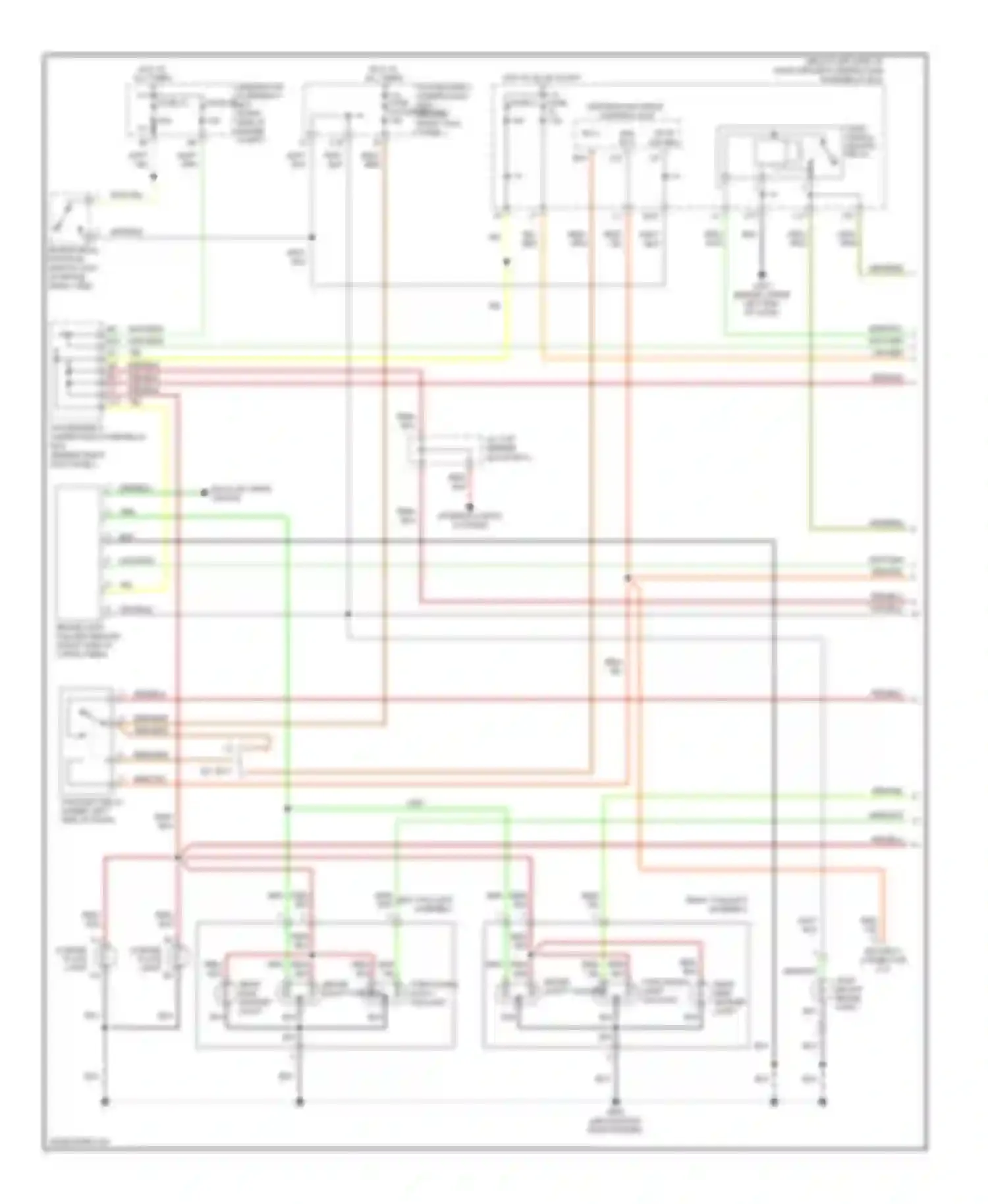 Wiring diagram sml rly- stop sw sml rly+ for Honda Pilot I (2004-2009)