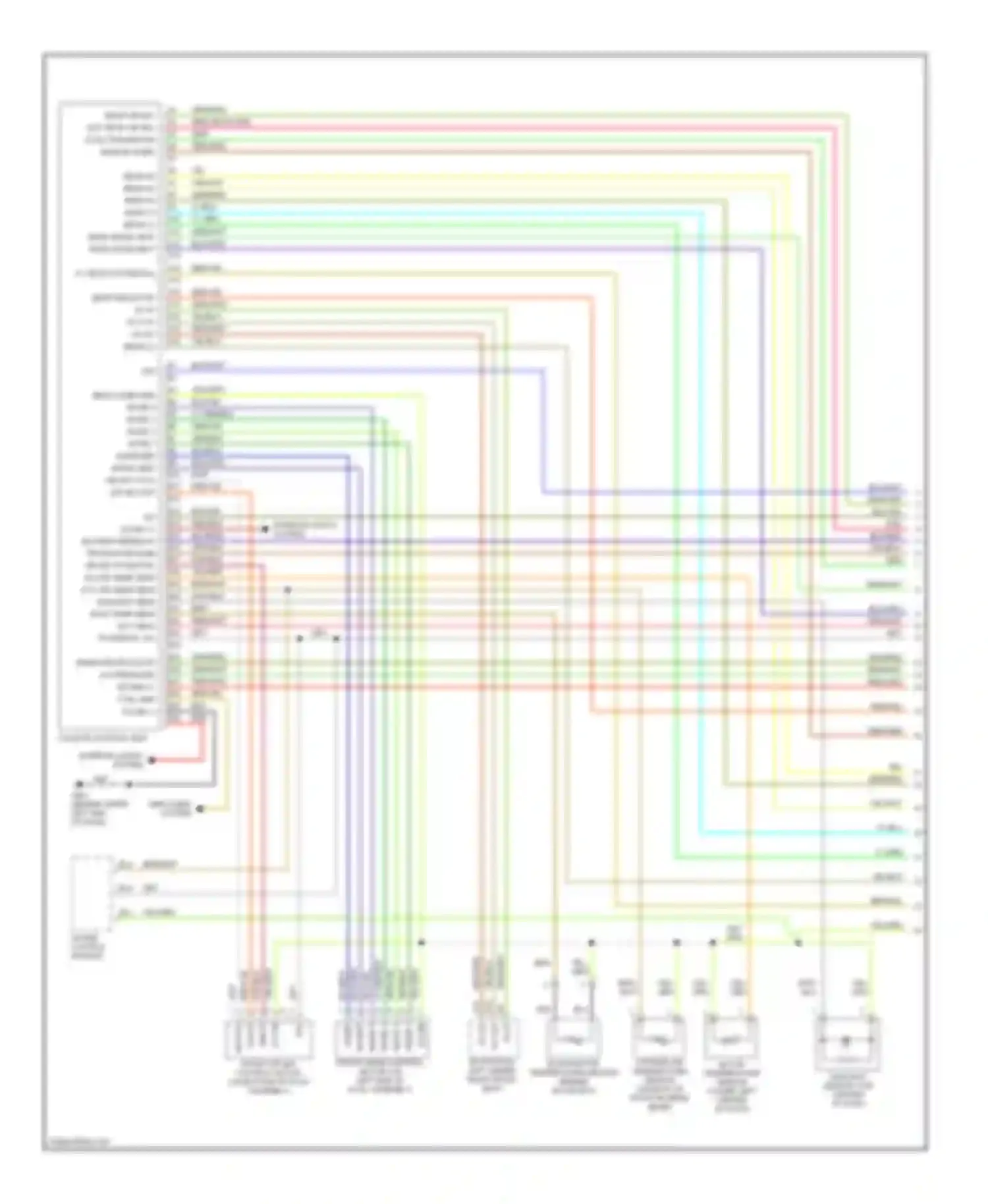 Wiring diagram defogger system for Honda Pilot I (2004-2009) (1 of 2)