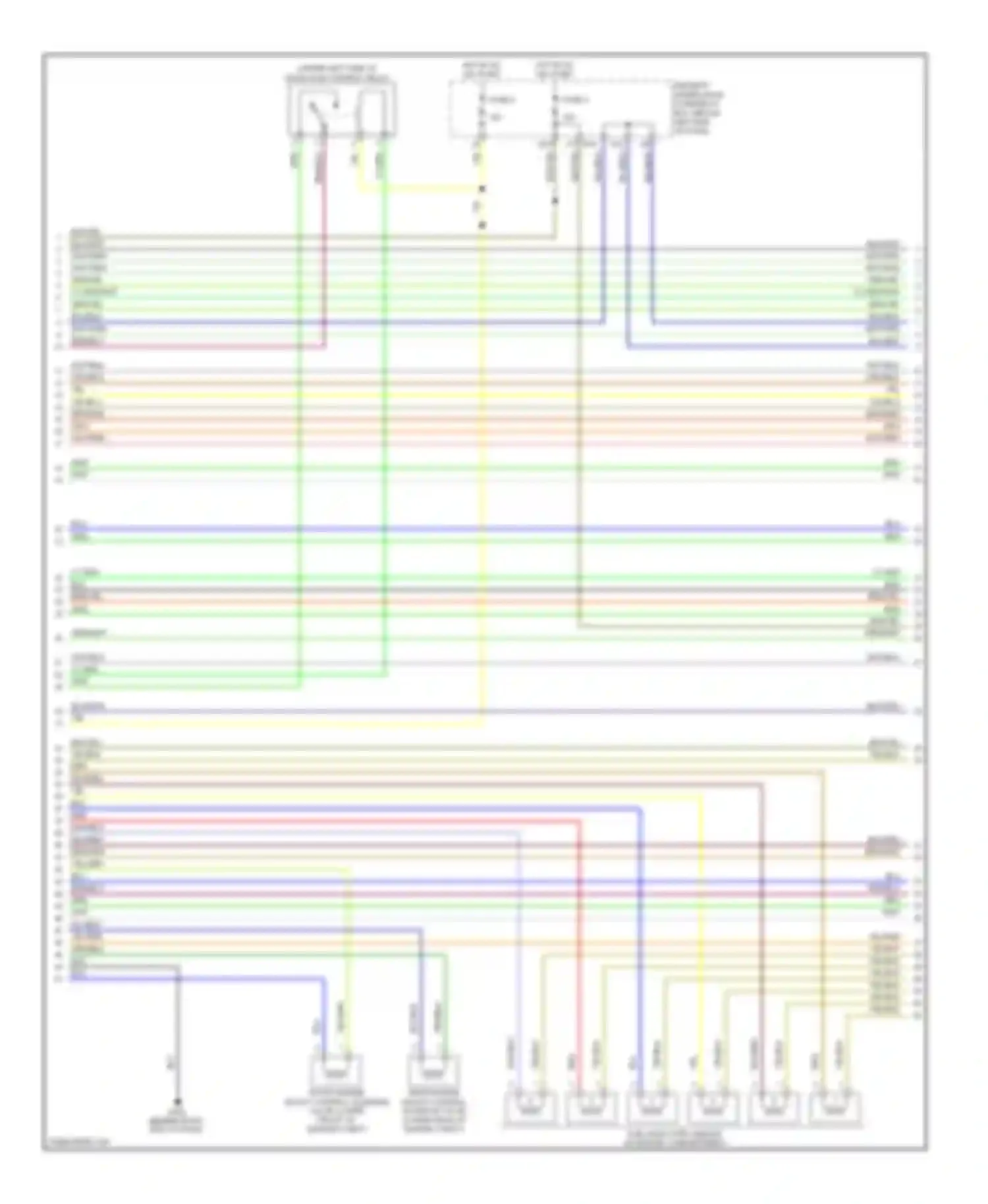 Wiring diagram grn/blk for Honda Pilot I (2004-2009) (10 of 20)