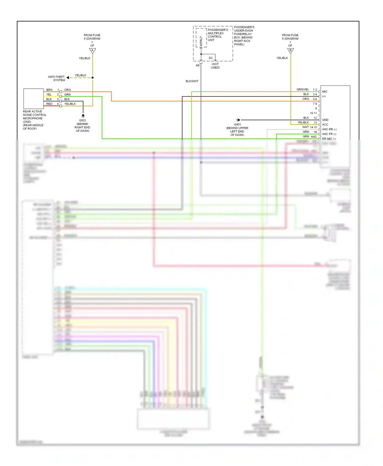 Wiring diagram lt blu for Honda Pilot I (2004-2009) (15 of 25)