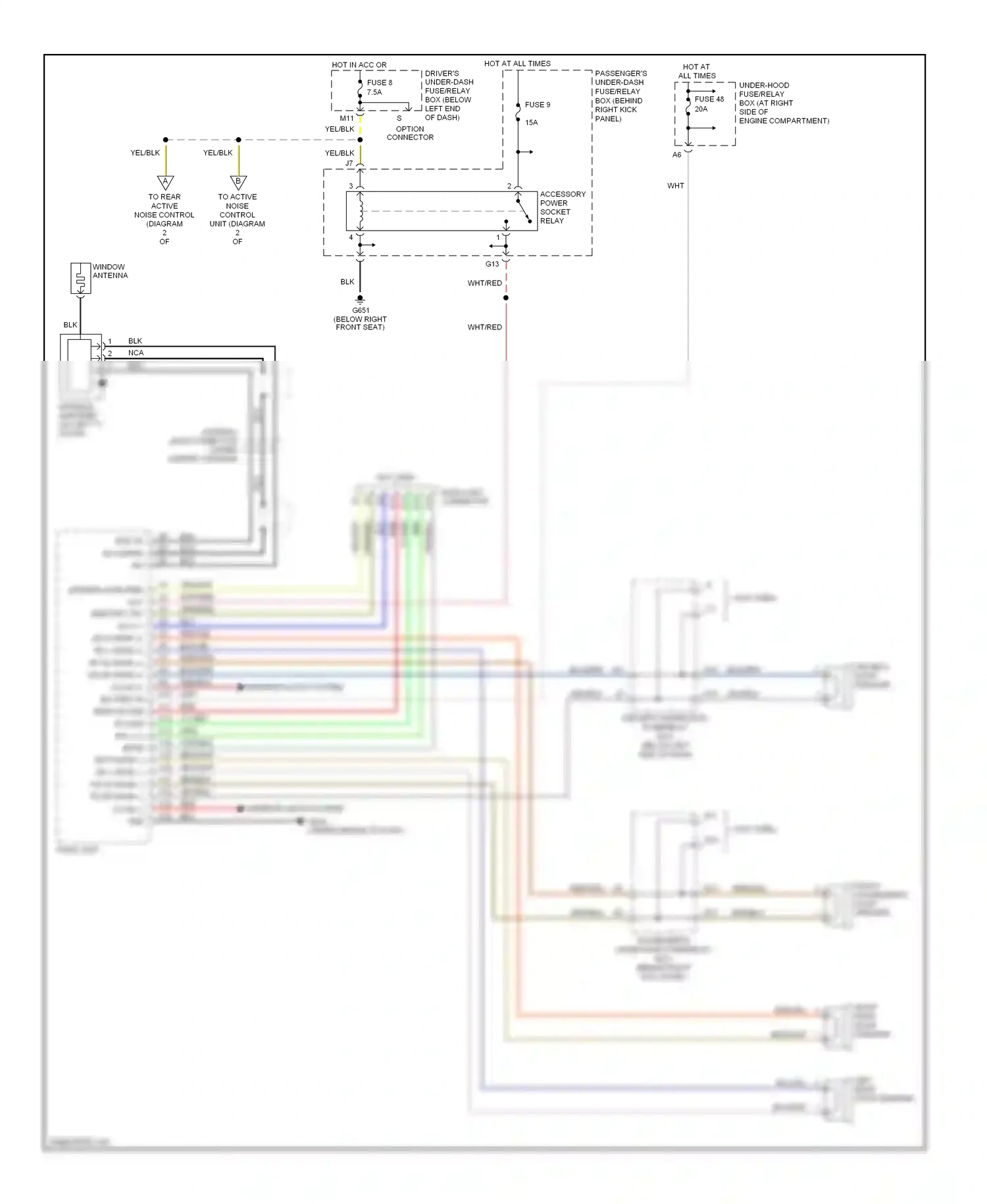 Wiring diagram lt grn for Honda Pilot I (2004-2009) (28 of 33)