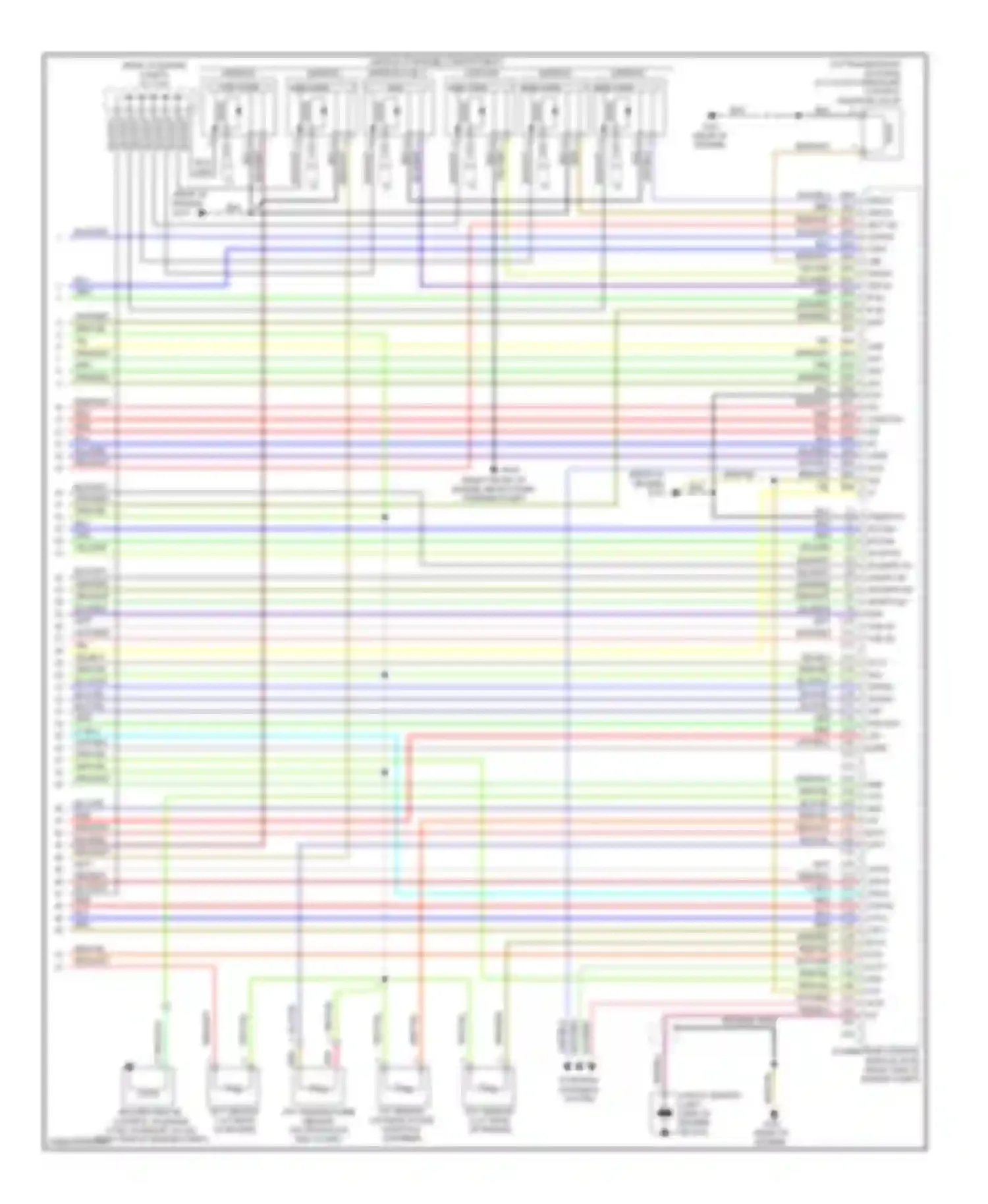 Wiring diagram starting/ charging system for Honda Pilot I (2004-2009) (5 of 5)