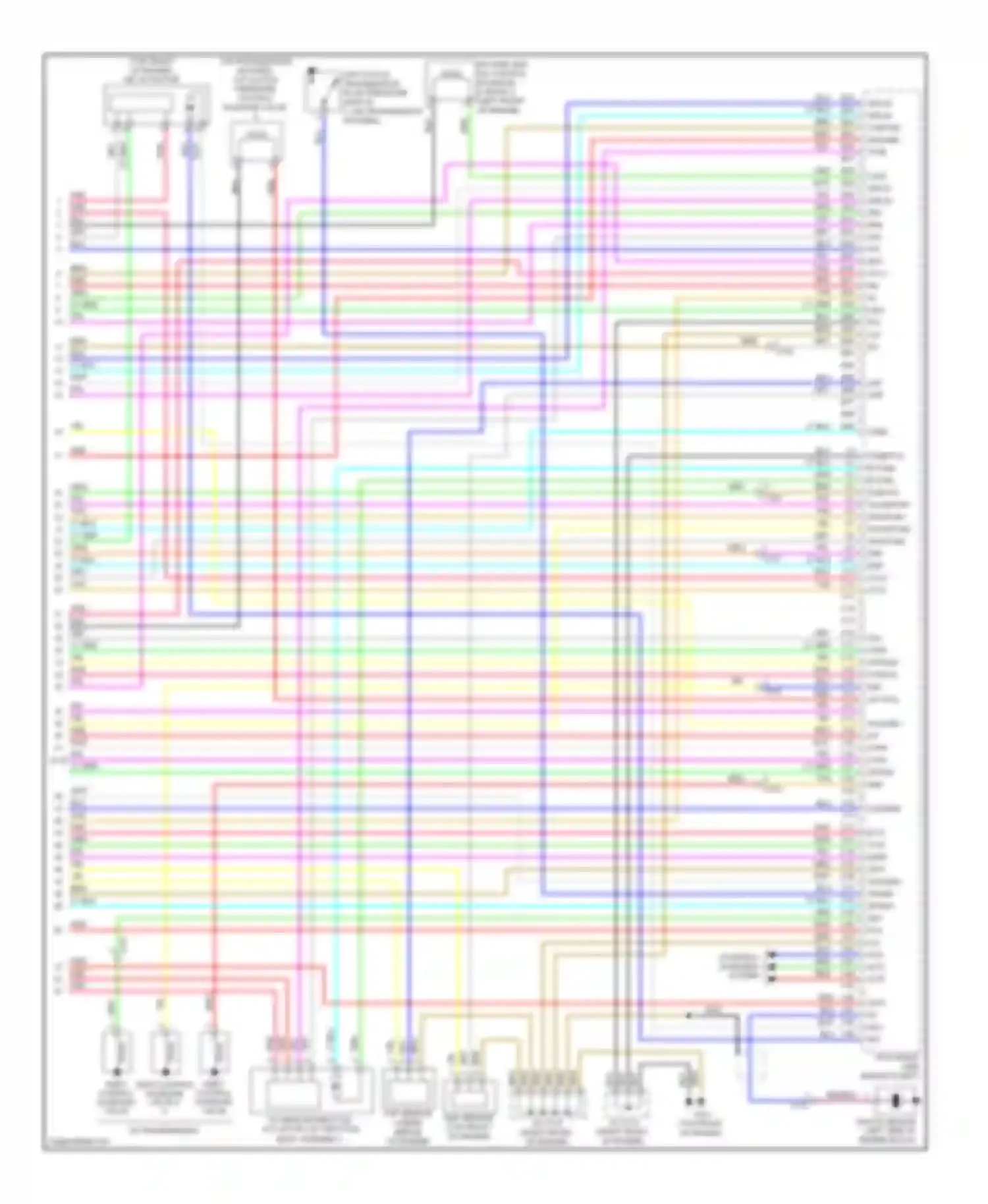 Pilot Honda II facelift (2011-2015): Wiring diagram engine performance 3.5l (6 of 6)