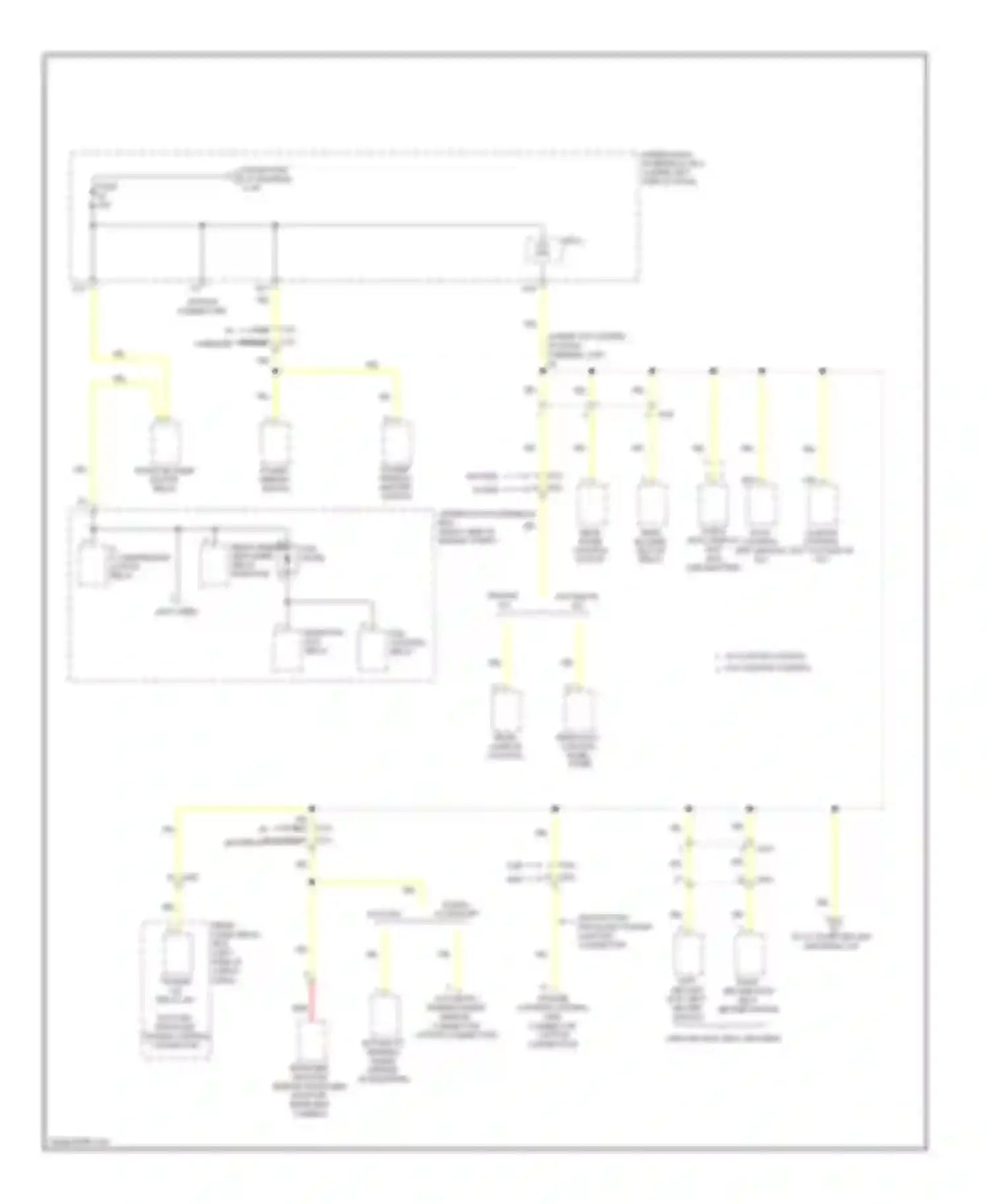 Pilot Honda II facelift (2011-2015): Power distribution circuit (9 of 9)