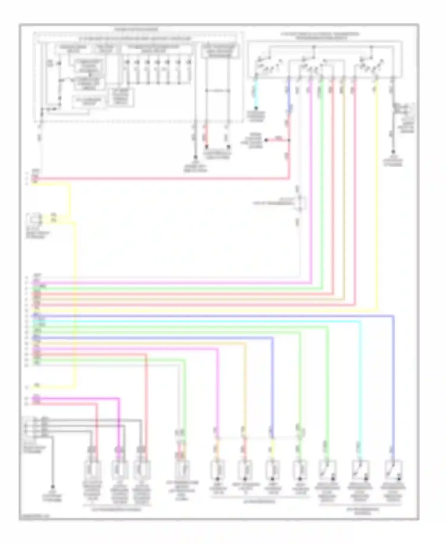 Pilot Honda II facelift (2011-2015): A/t circuit (2 of 2)