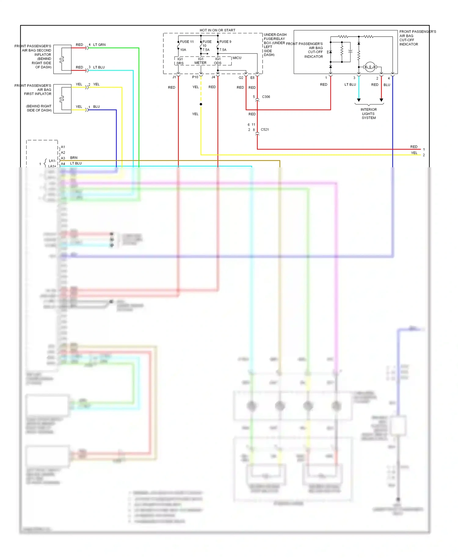Wiring diagram brn for Honda Pilot II facelift (2011-2015) (79 of 85)