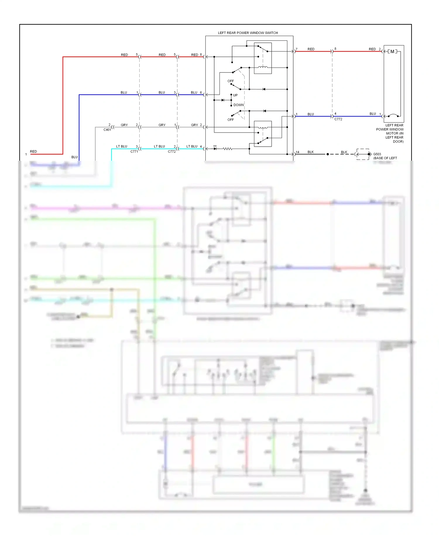 Wiring diagram brn for Honda Pilot II facelift (2011-2015) (59 of 85)