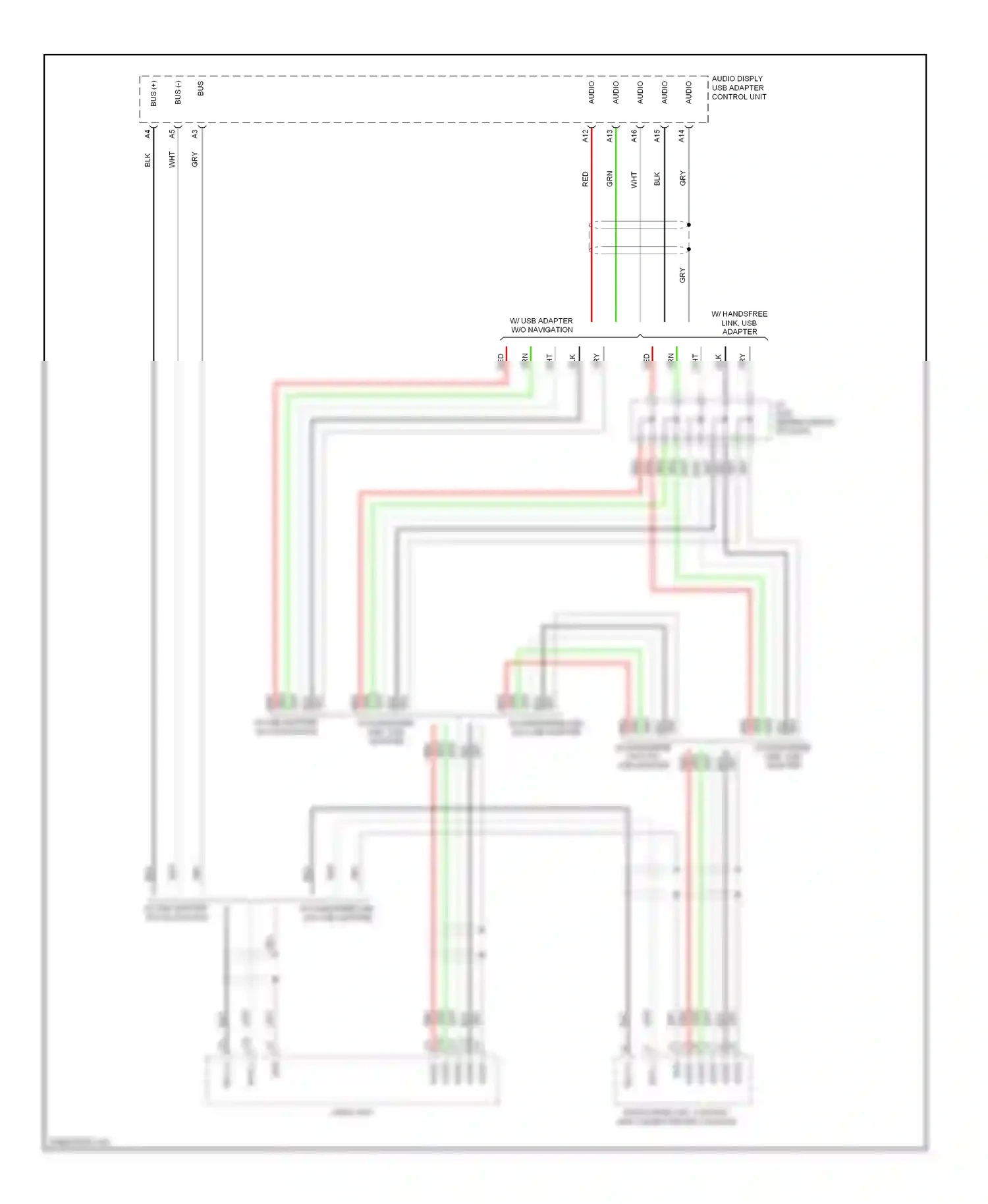 Wiring diagram gry for Honda Pilot II facelift (2011-2015) (18 of 87)