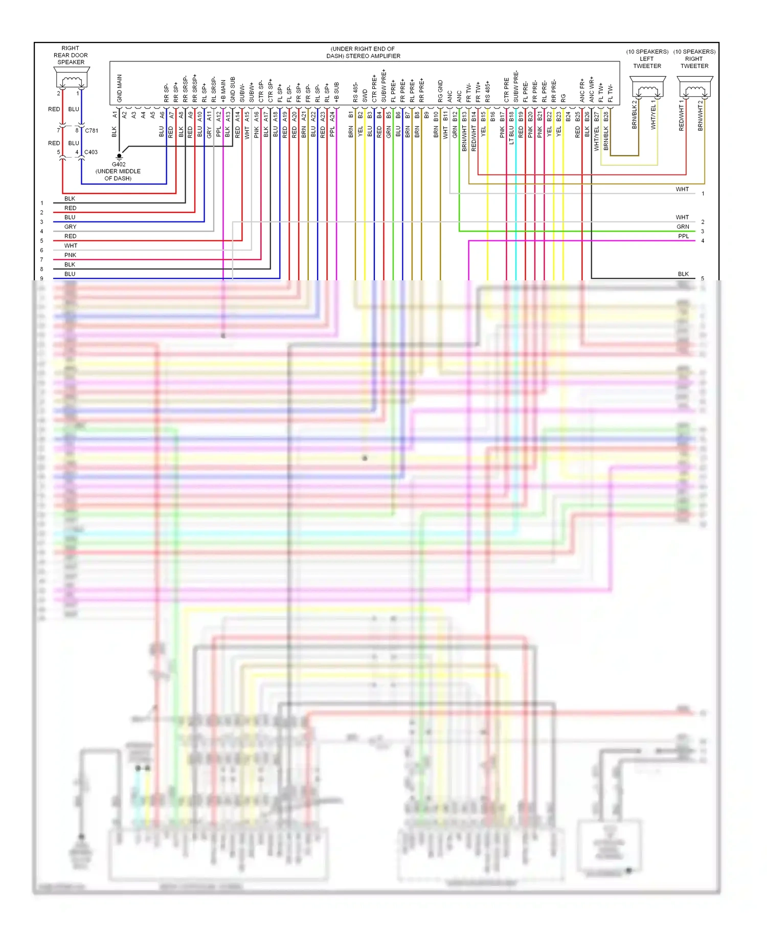Wiring diagram hp r for Honda Pilot II facelift (2011-2015) (1 of 3)