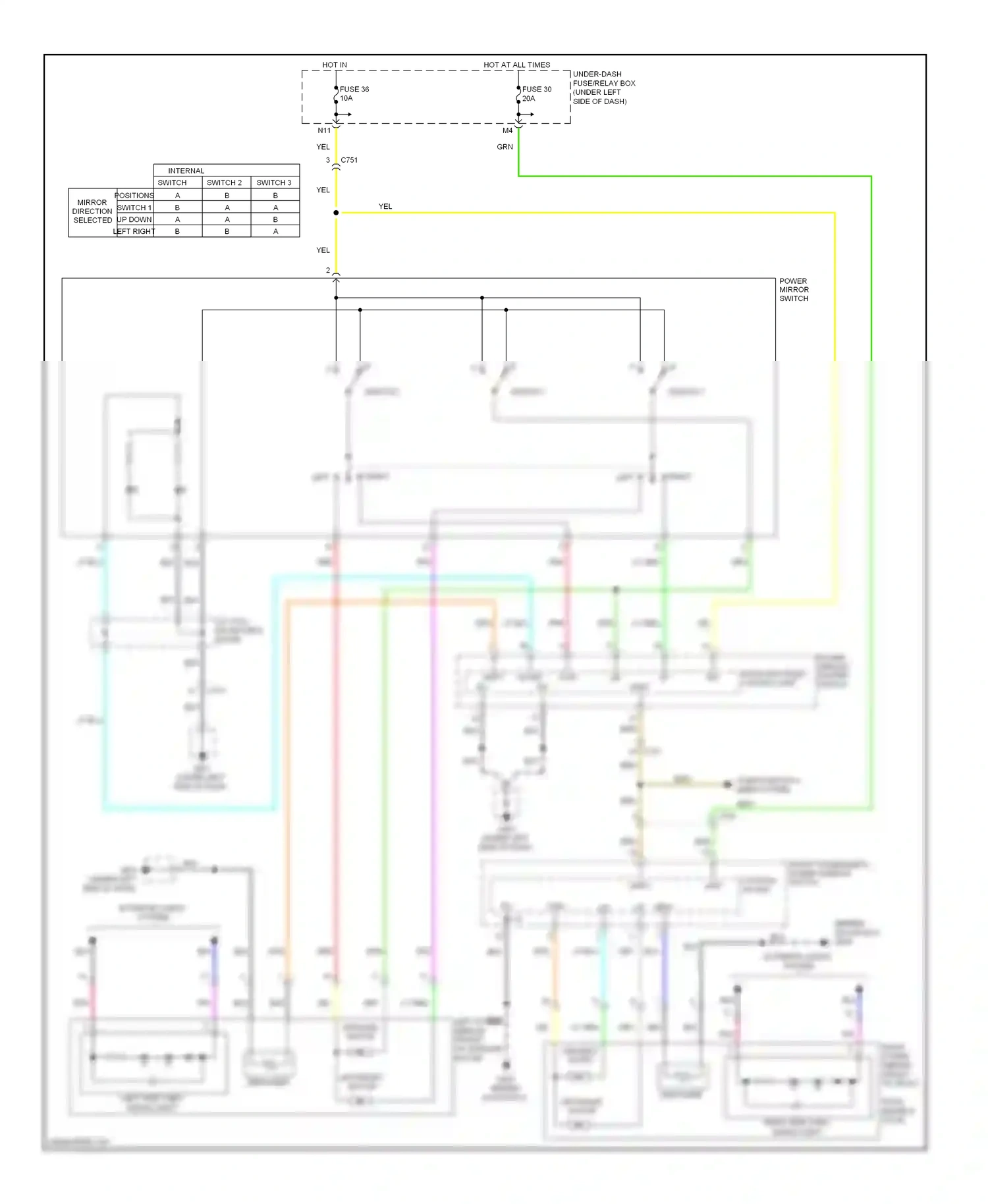 Honda Pilot II facelift (2011-2015) lt grn wiring diagram  (49 of 78)