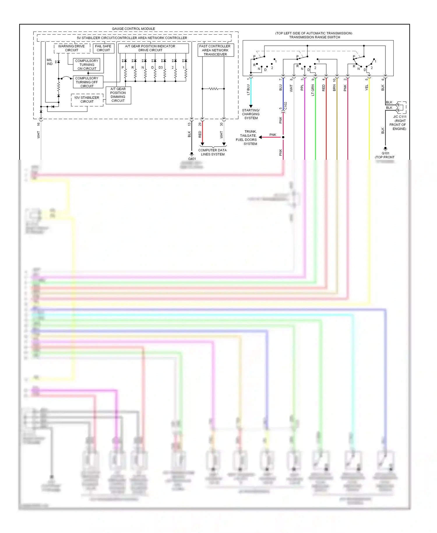 Wiring diagram lt grn for Honda Pilot II facelift (2011-2015) (72 of 78)