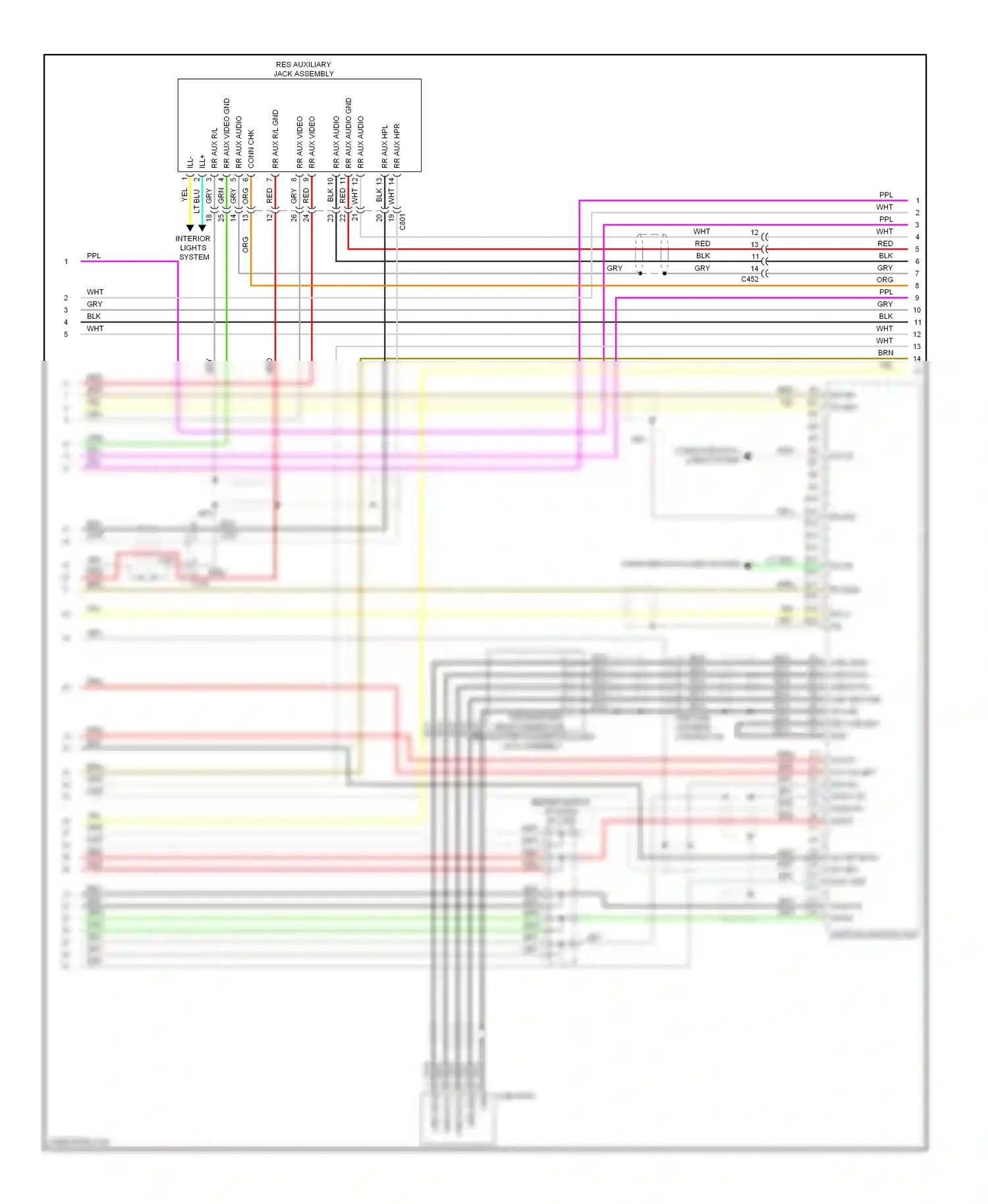 Wiring diagram lt grn for Honda Pilot II facelift (2011-2015) (37 of 78)