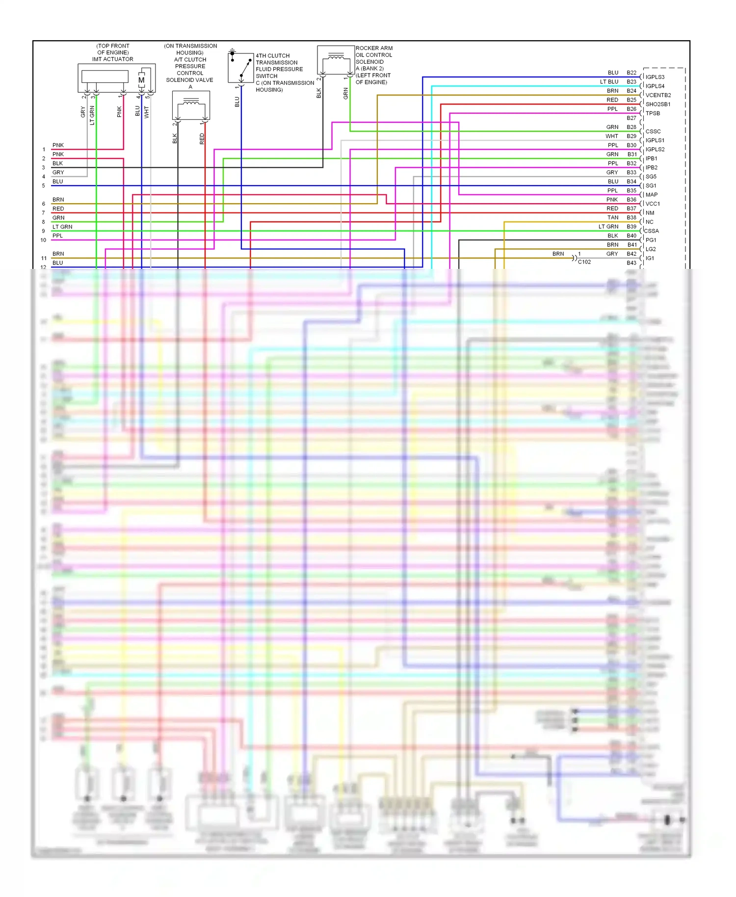Wiring diagram pnk ppl for Honda Pilot II facelift (2011-2015) (8 of 8)