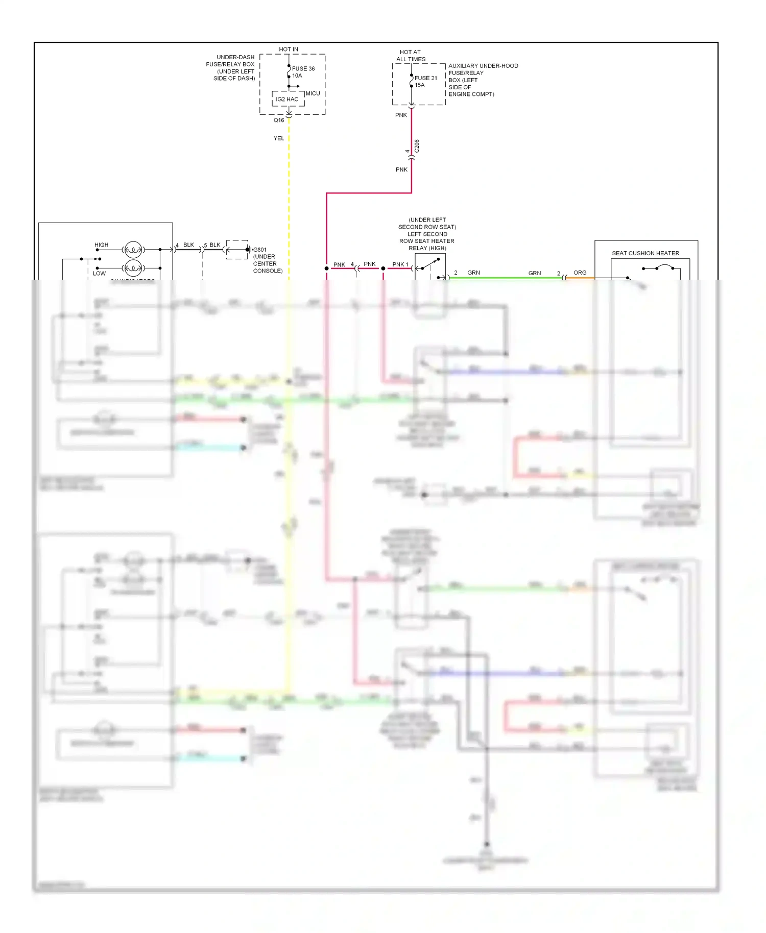 Wiring diagram red for Honda Pilot II facelift (2011-2015) (75 of 108)