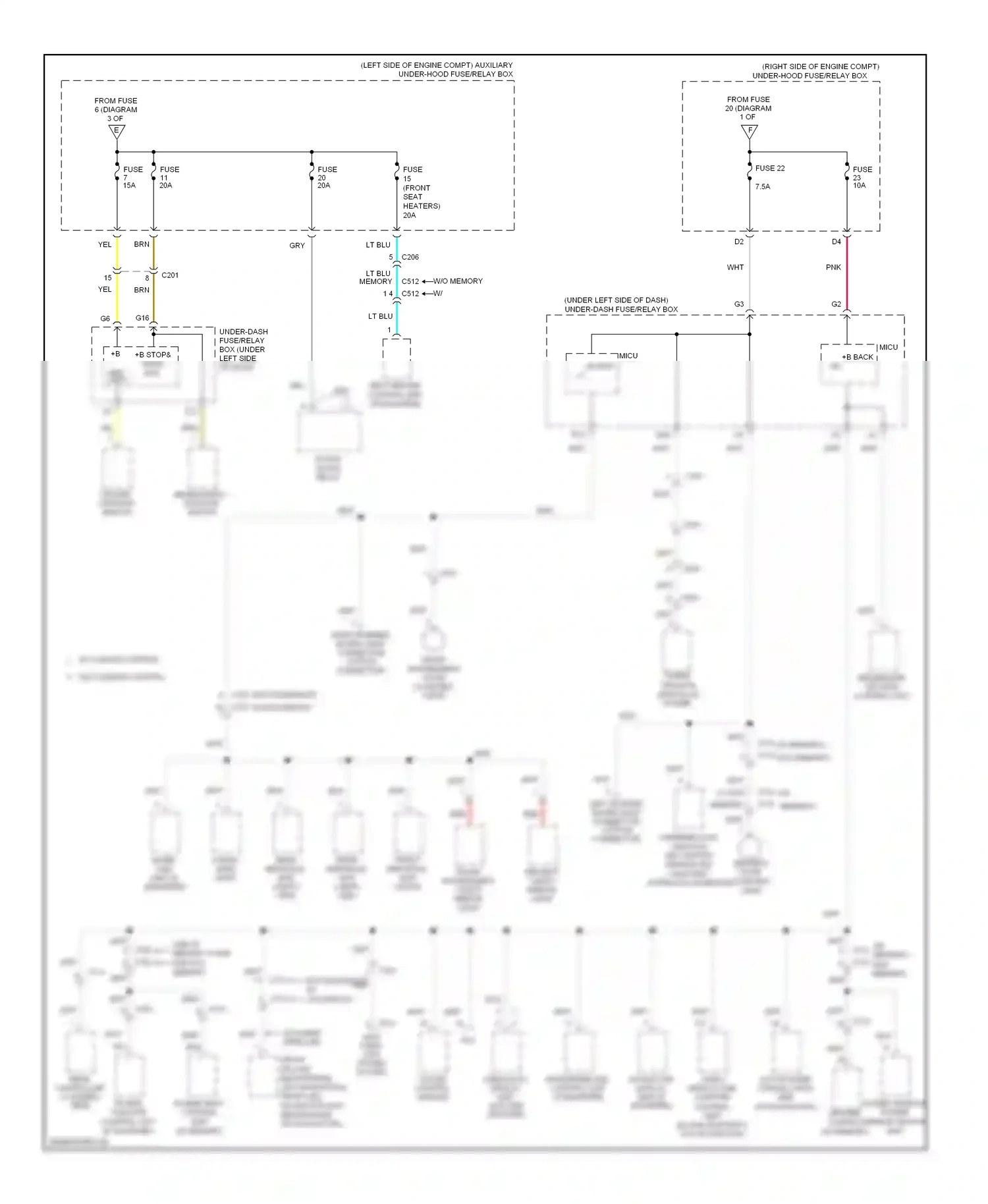 Wiring diagram wht for Honda Pilot II facelift (2011-2015) (64 of 105)